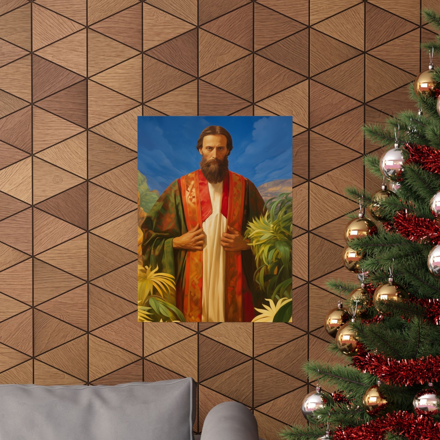 Saint John the Baptist - Sanctified Souls Print - Multiple Sizes - Premium Matte Vertical Posters