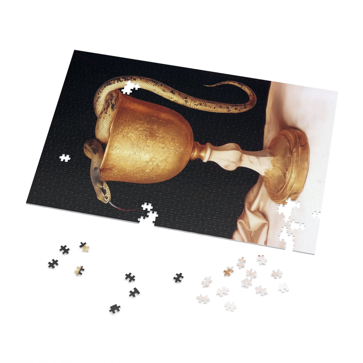 Saint John's Chalice - Puzzle & Keepsake Tin - Religious Jigsaw Puzzle (30, 110, 252, 500,1000-Piece)