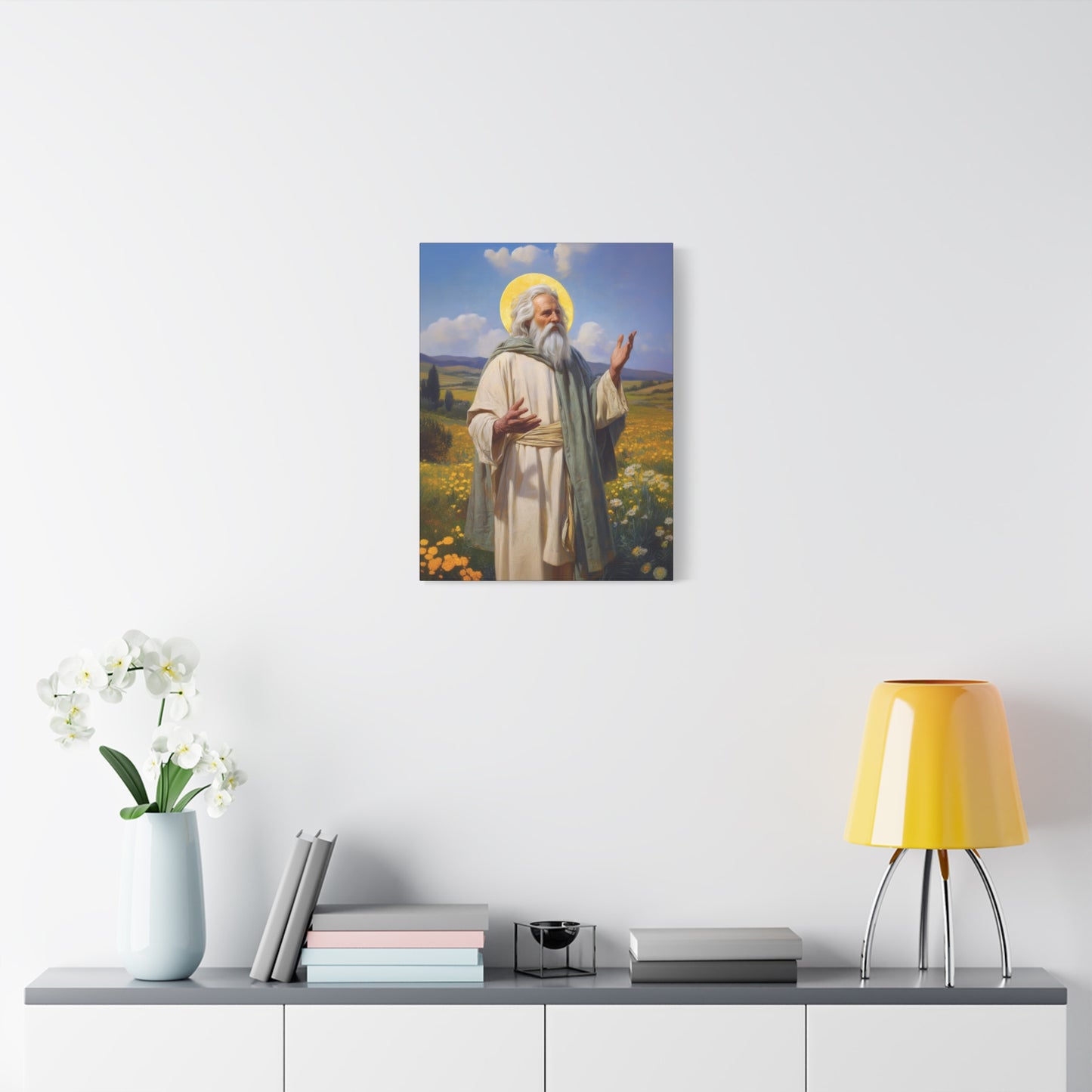 Saint Hilary of Arles - Gallery Wrapped Canvas - Print - Religious Art for your Home - Catholic Art Print