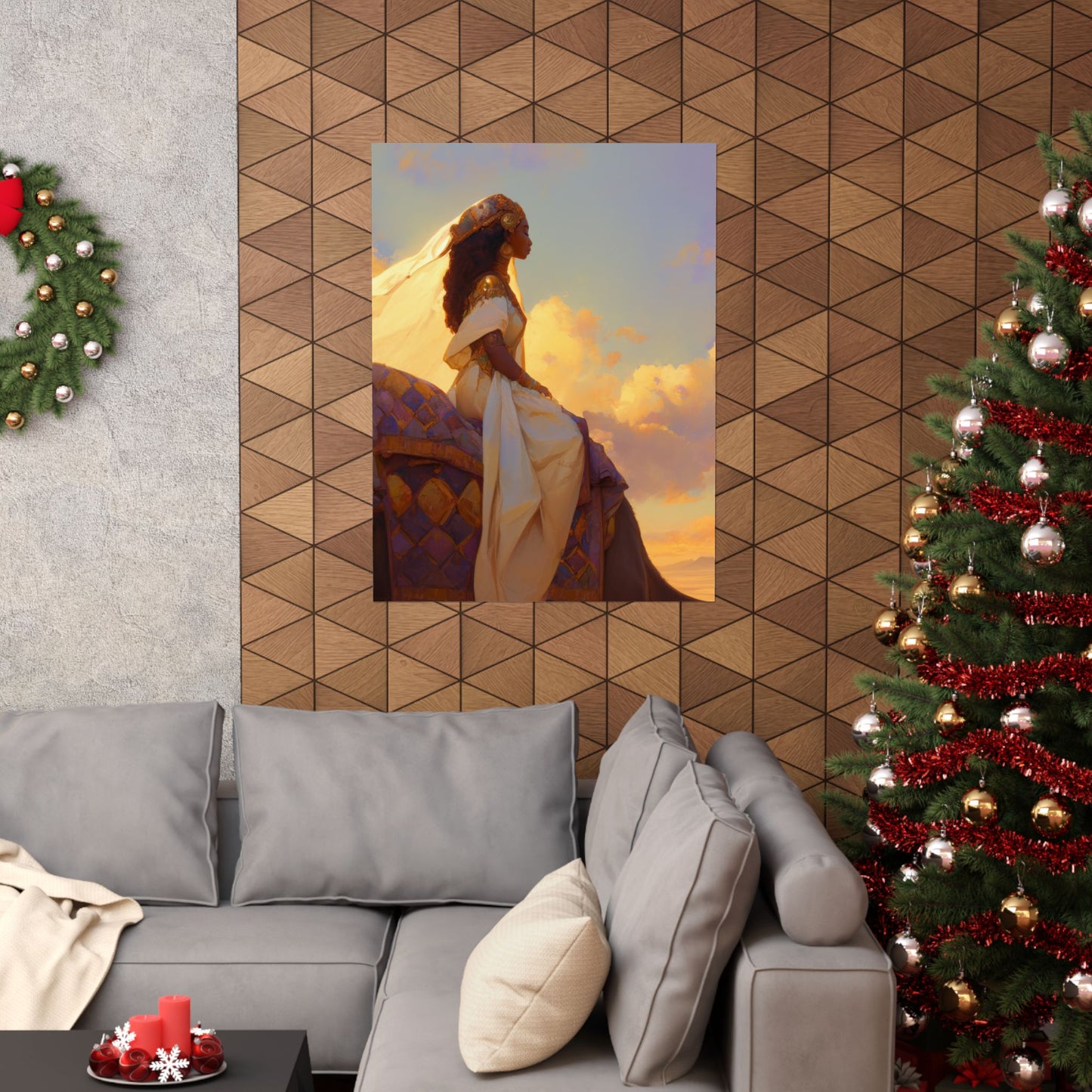 Queen of Sheba - Sanctified Souls Print - Multiple Sizes - Premium Matte Vertical Posters