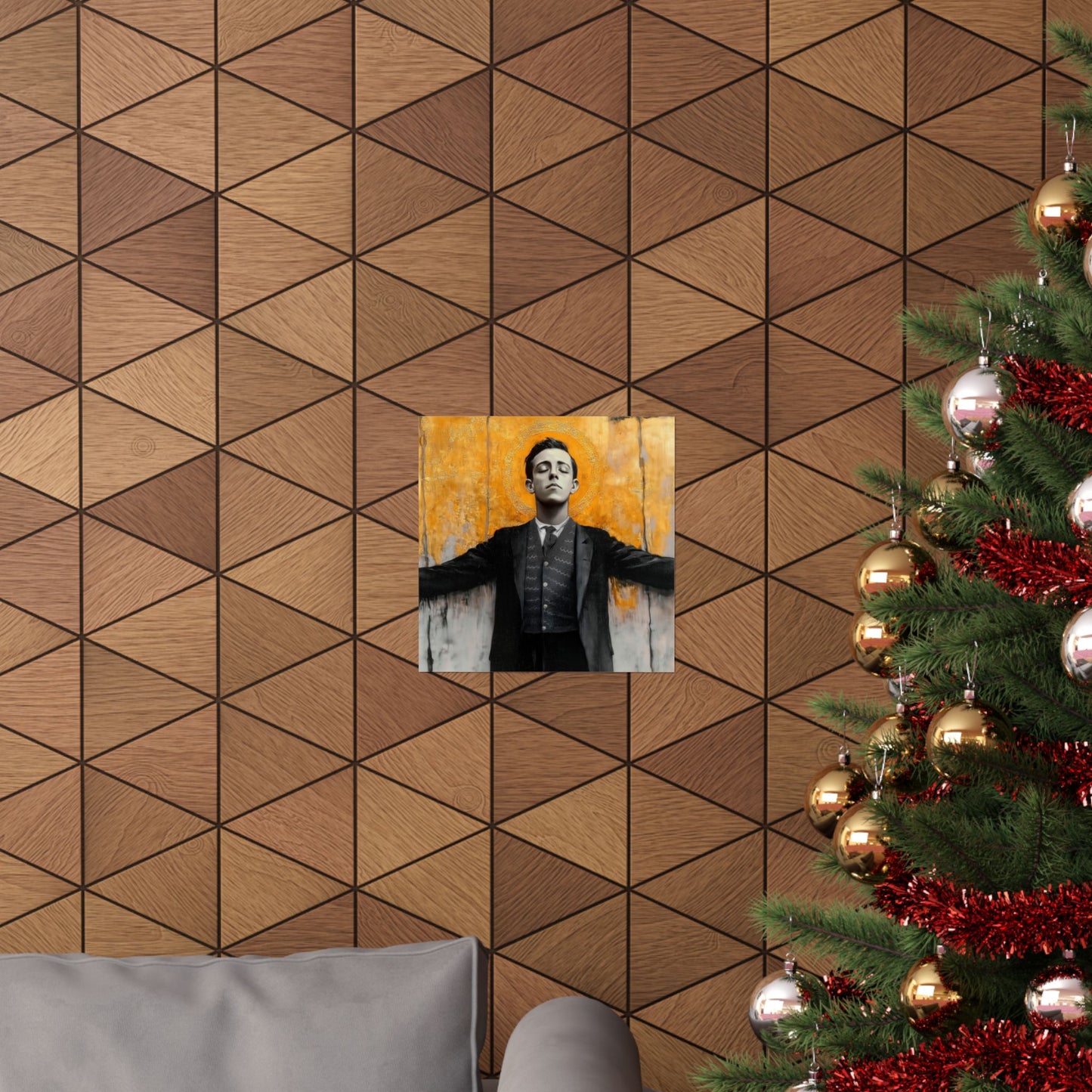 Blessed Miguel Pro - Sanctified Souls Print - Multiple Sizes - Premium Matte Vertical Posters - Catholic Saint art - Prayer Room Print