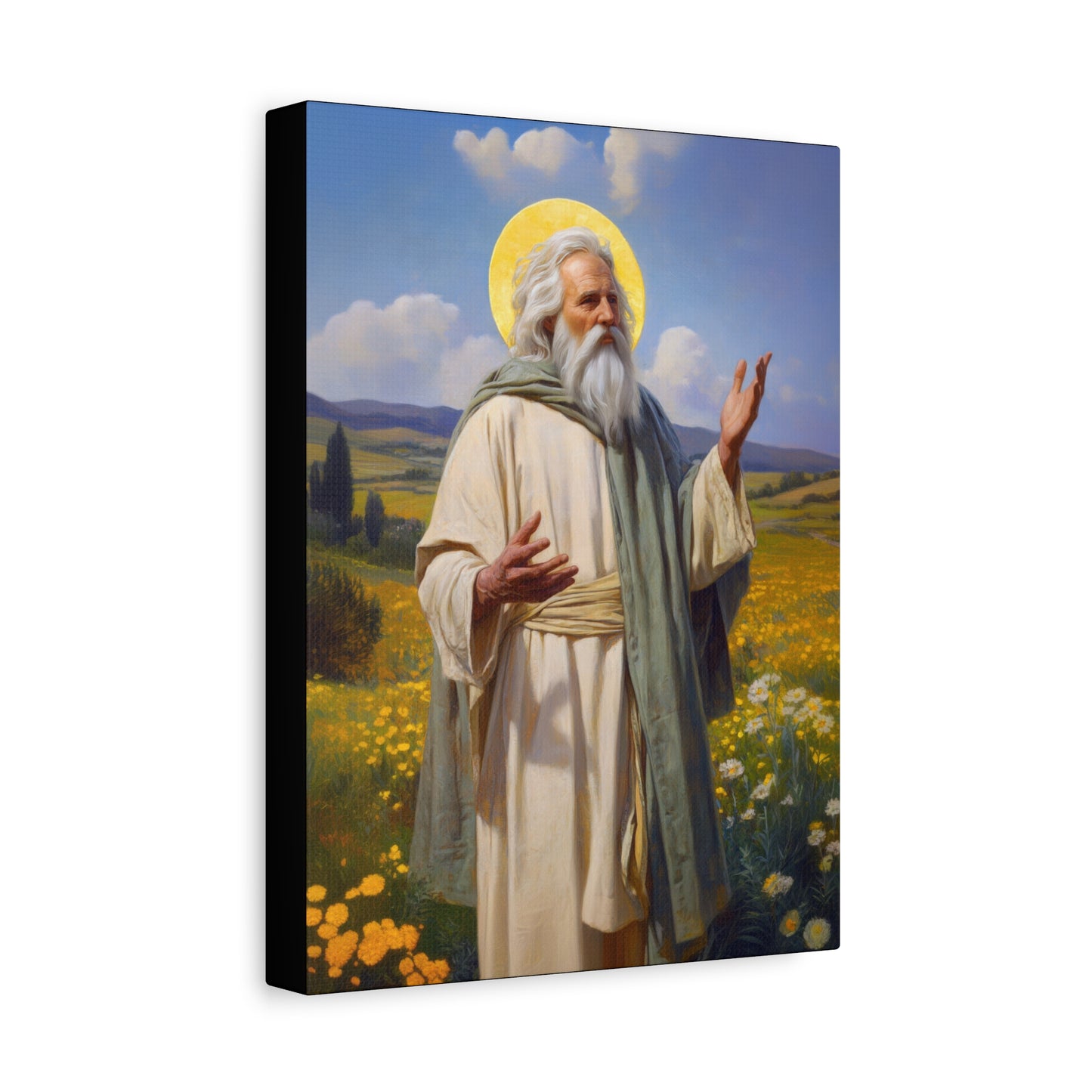 Saint Hilary of Arles - Gallery Wrapped Canvas - Print - Religious Art for your Home - Catholic Art Print