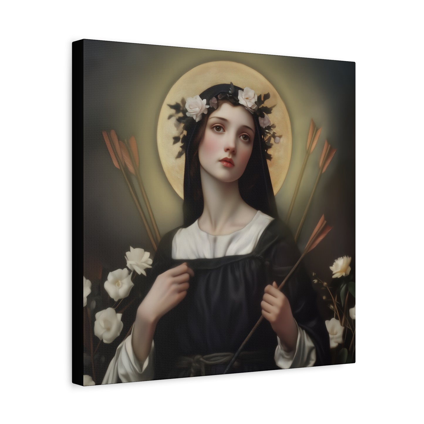 Saint Dorothy of Montau - Gallery Wrapped Canvas - Print - Religious Art for your Home - Catholic Art