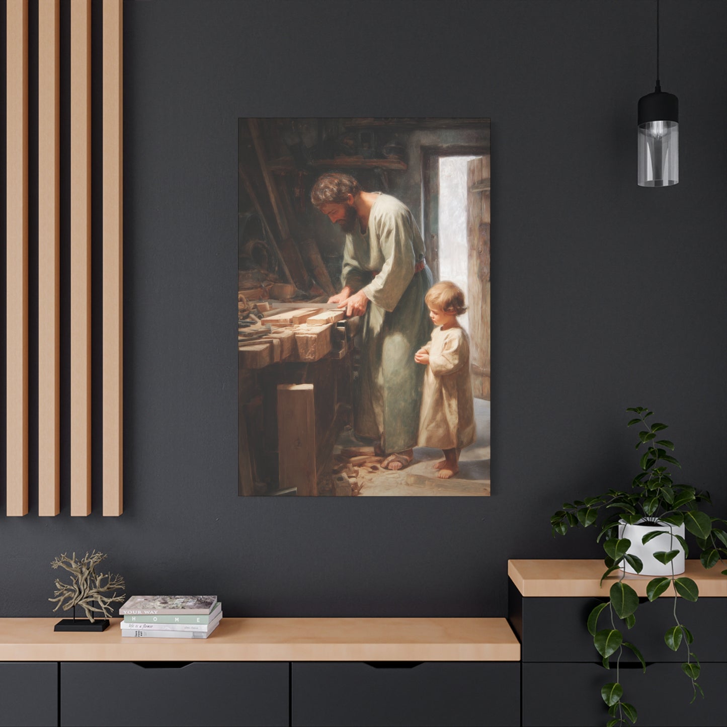 St. Joseph the Worker - Catholic Saint Canvas Print