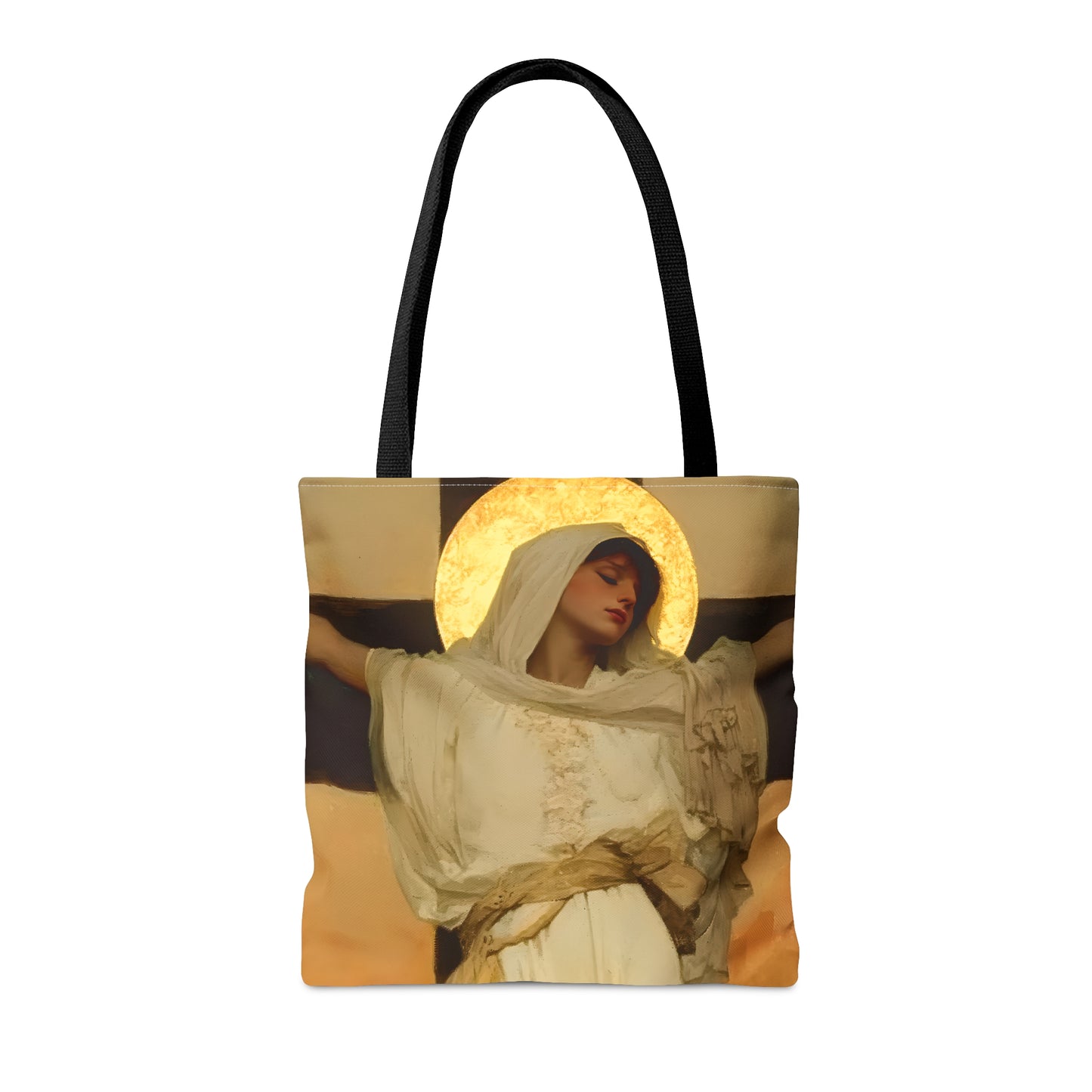 Saint Julia of Carthage Tote Bag - Large Medium Small Faith Art Bag - Catholic Faith Purse - Religious Carry All Reusable Tote Bag