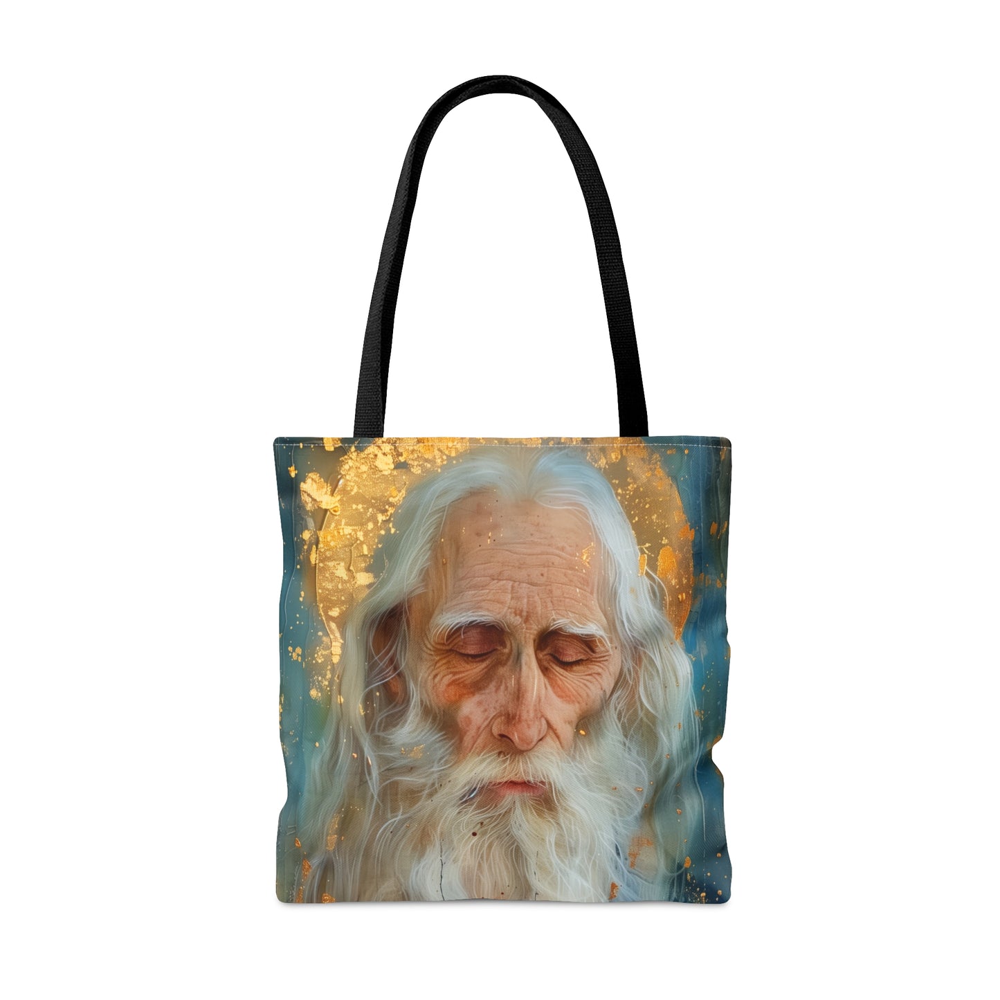 Saint Paul the Simple Tote Bag - Large Medium Small Faith Art Bag - Catholic Faith Art purse - Double Sided