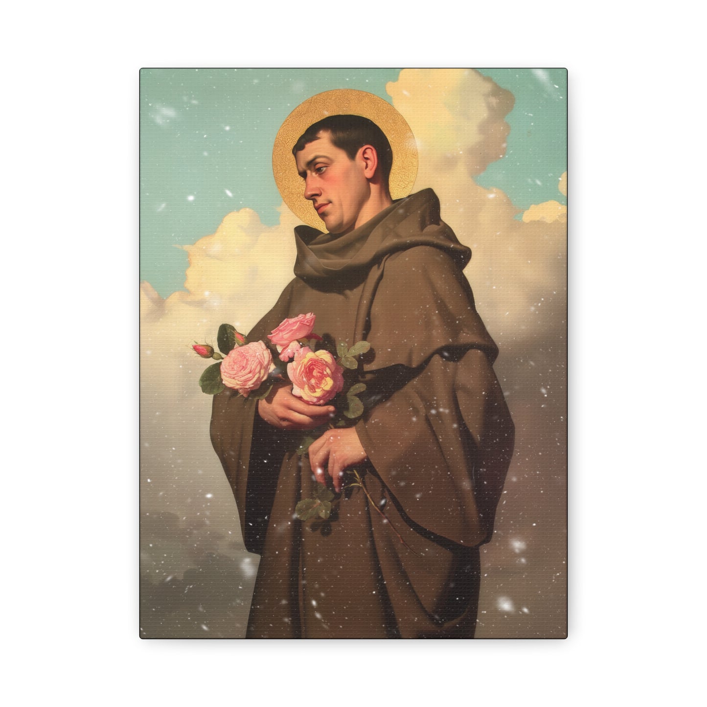 Saint Didacus of Alcala - Gallery Wrapped Canvas - Print - Religious Art for your Home - Catholic Art
