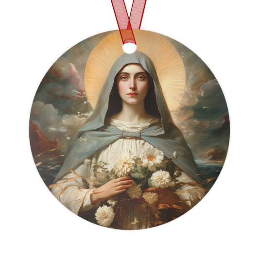 Saint Rose Venerini - Religious Holiday Christmas Ornament and Keepsake - Double sided Keepsake Religious Ornament