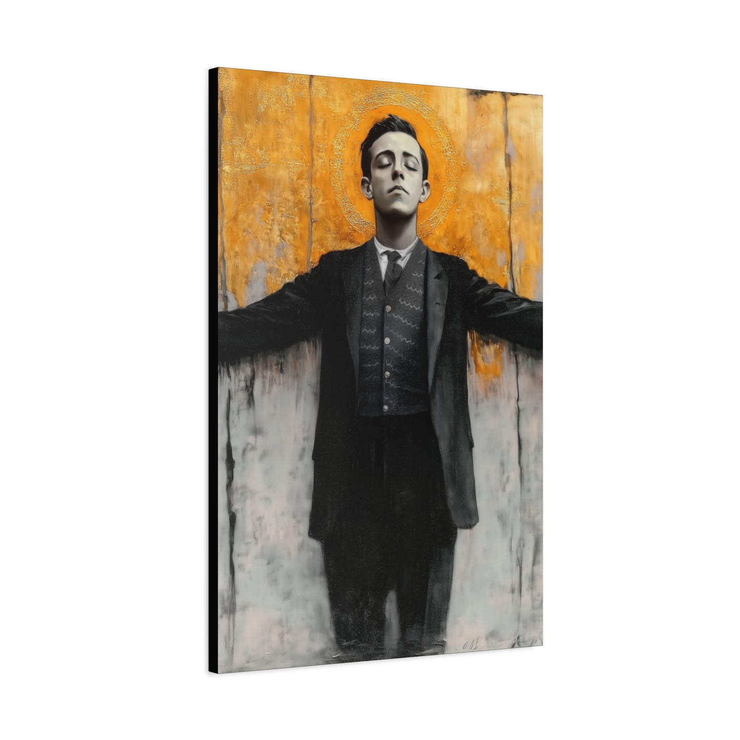 Blessed Miguel Pro- Gallery Wrapped Canvas - Print - Religious Art for your Home - Catholic Saint Art Print - Home Decor - Catholic Art