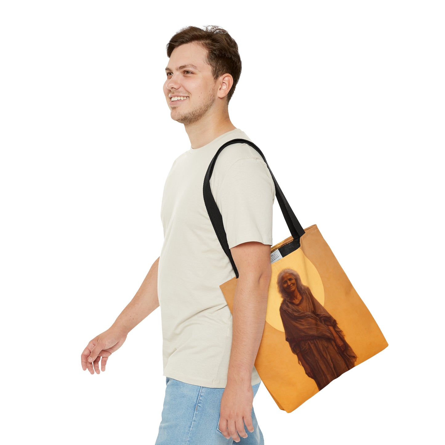 Saint Mary of Egypt - Desert Mother - Tote Bag - Large Medium Small Faith Art Bag - Catholic Faith Purse
