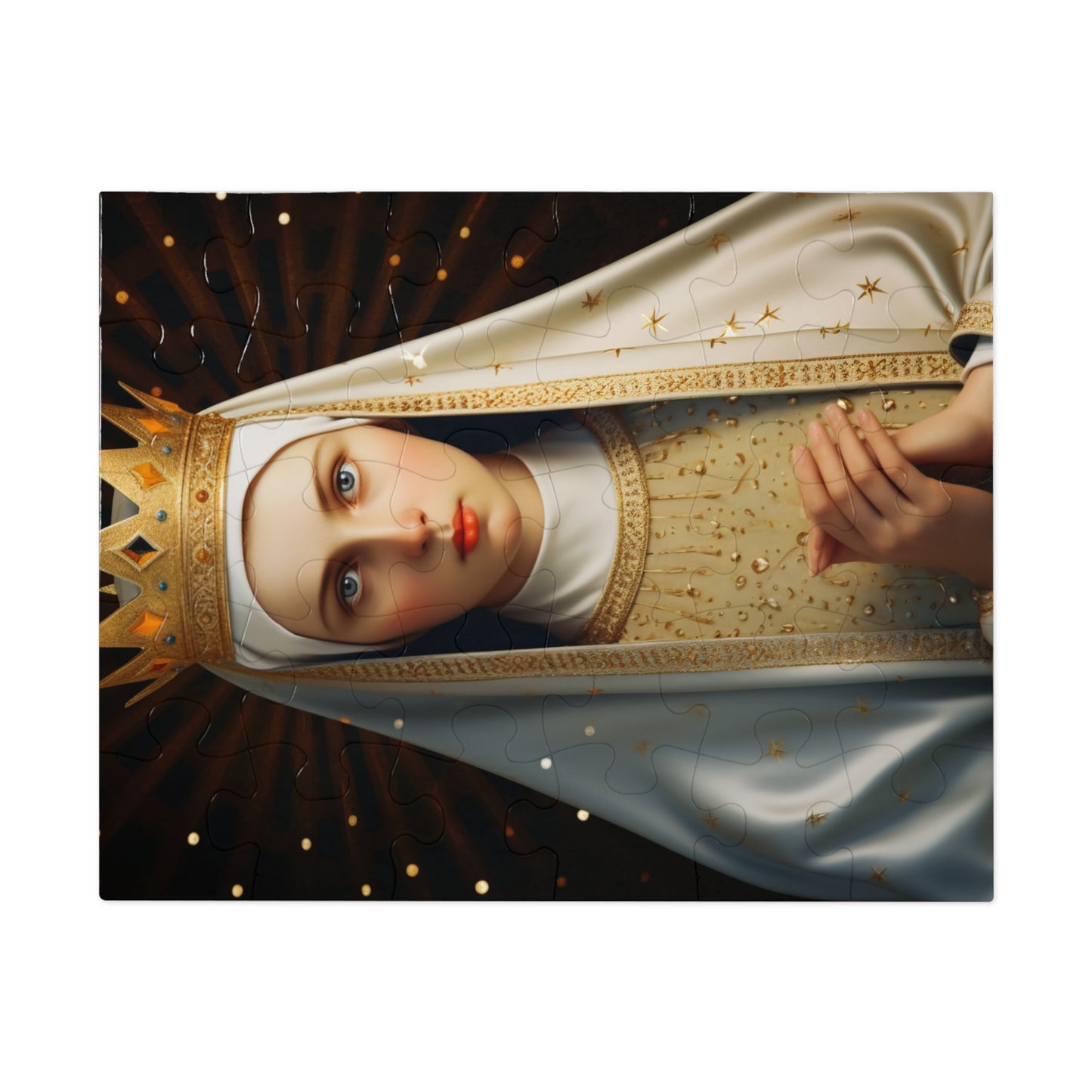 Saint Kinga of Poland - Puzzle and Keepsake Tin - Religious Jigsaw Puzzle (30, 110, 252, 500,1000-Piece) - Religious Puzzle