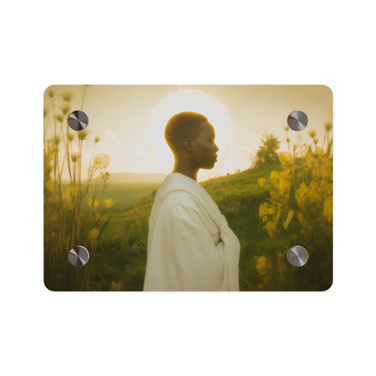 Saint Charles Lwanga Wall Art Panel - Ready to Hang Acrylic Print - Catholic Saint Art - Patron Saint Print - No Frame needed