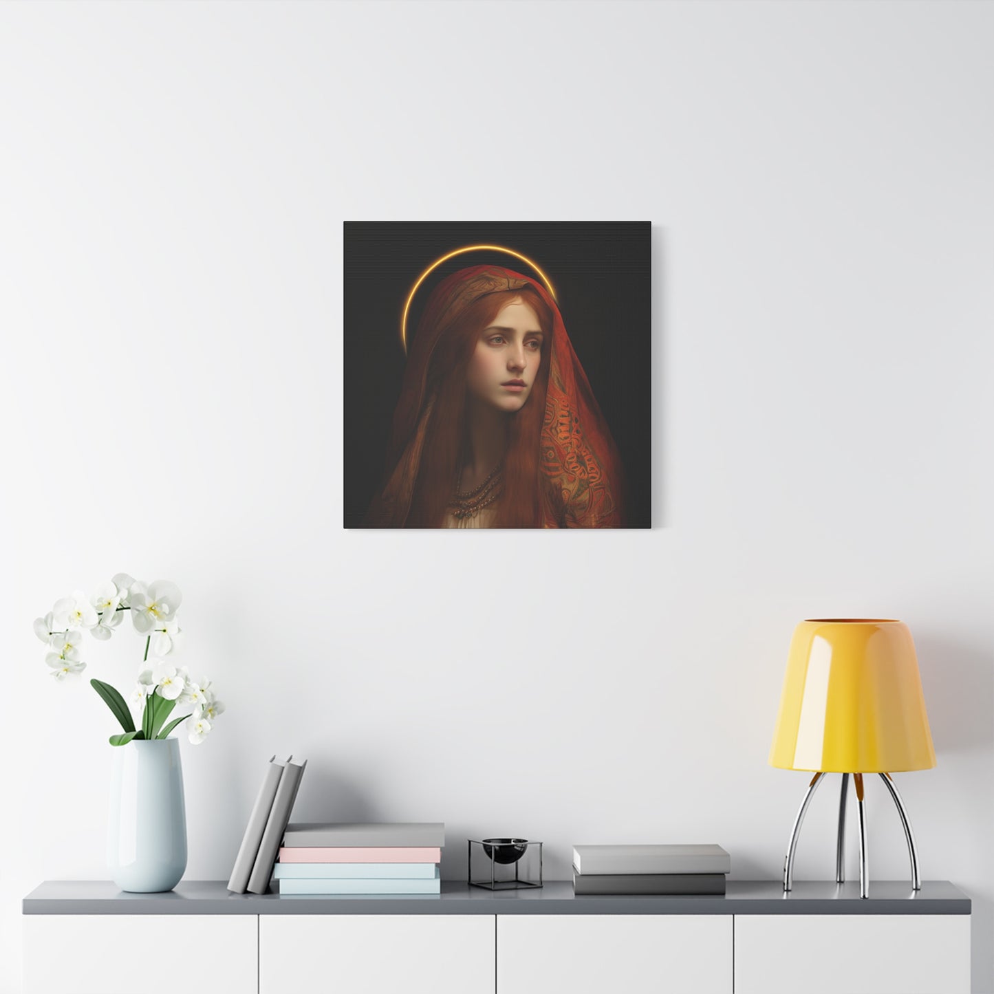 The Beloved Disciple - Mary Magdalene's Devotion - Museum Wrapped Canvas - Sanctified Souls Print - Religious Art for your Home