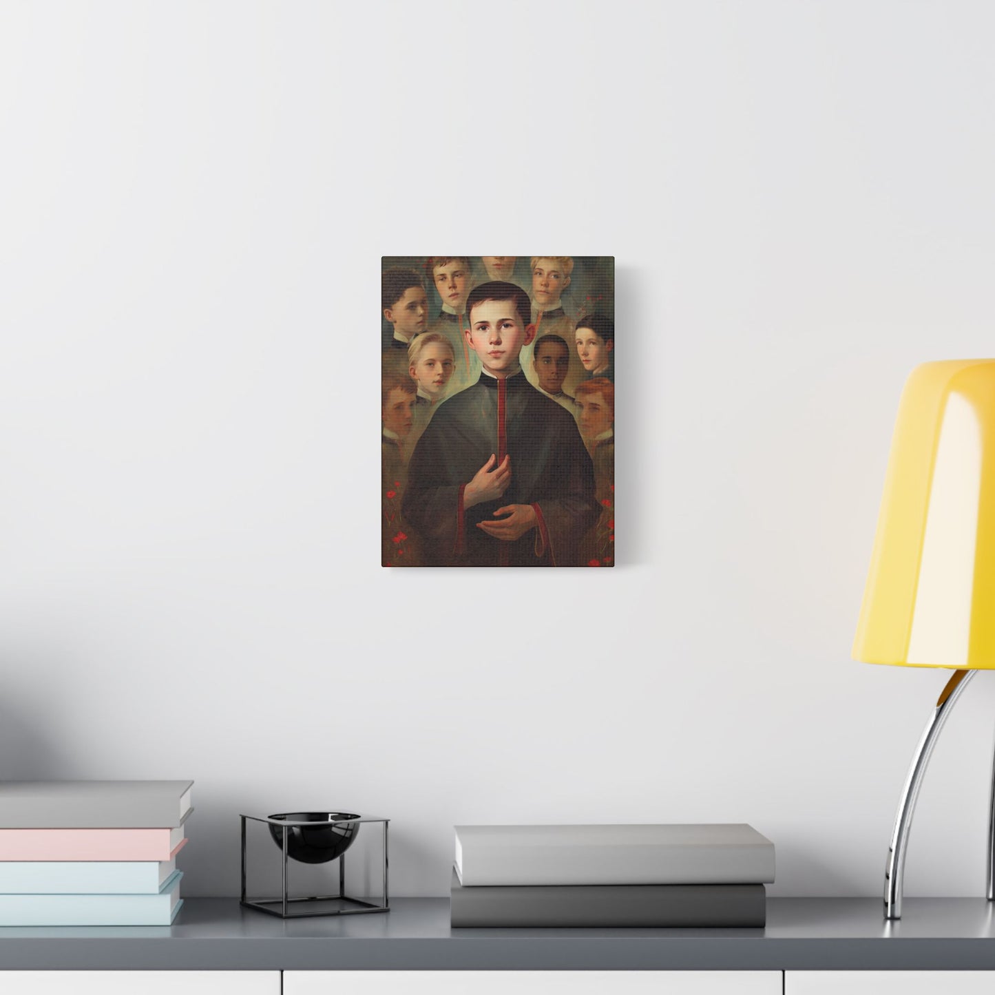 Saint John Berchmans Canvas Print - Multiple Sizes - Catholic Home art - Museum Wrapped Canvas - Sanctified Souls Print