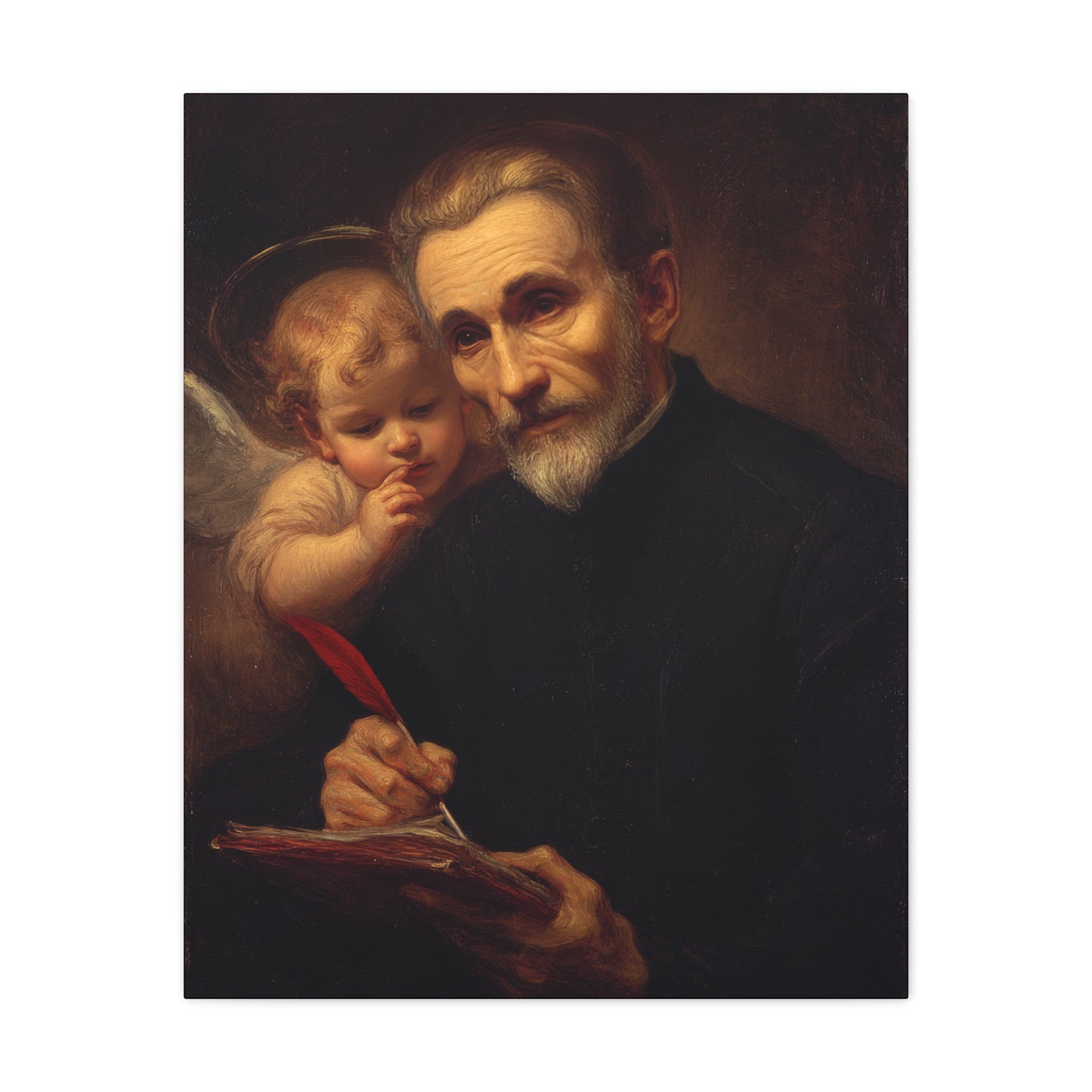 Saint Peter Canisius - Gallery Wrapped Canvas - Print - Religious Art for your Home - Catholic Art Print