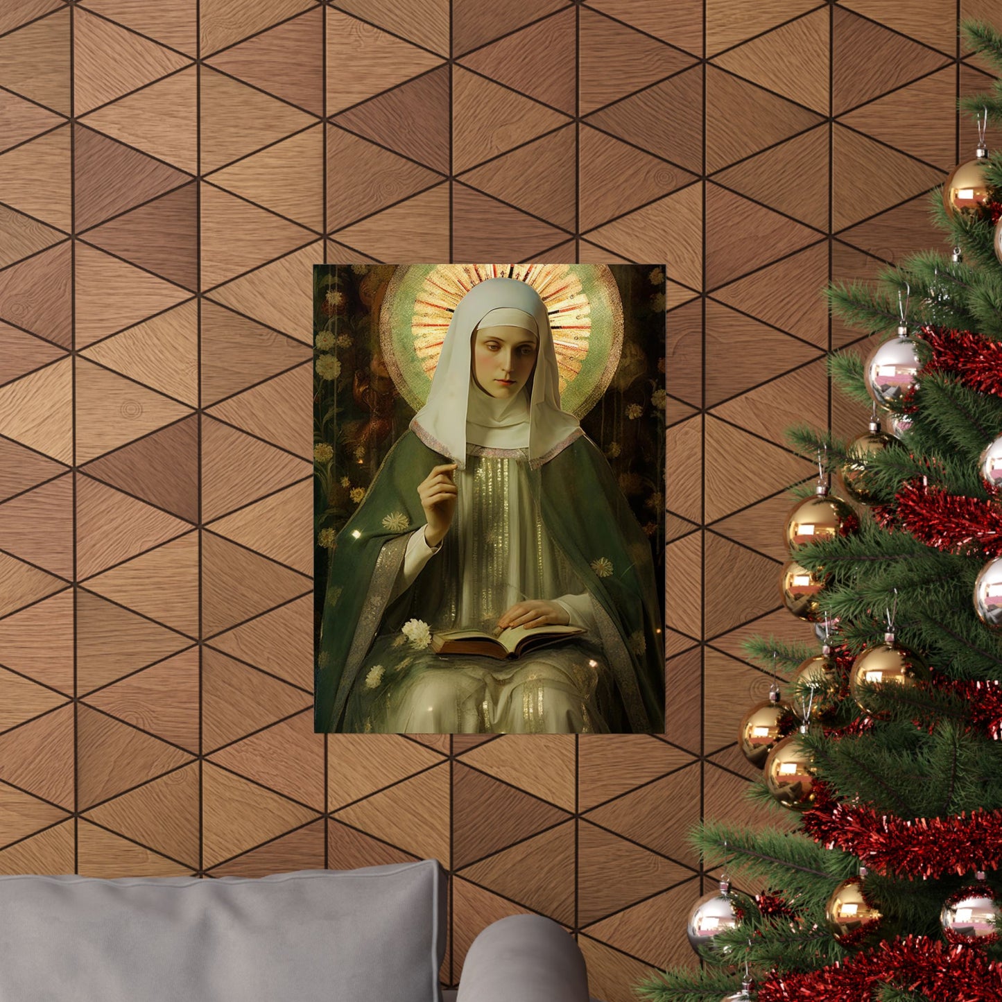 Saint Ingrid of Sweden - Sanctified Souls Print - Multiple Sizes - Premium Matte Vertical Posters