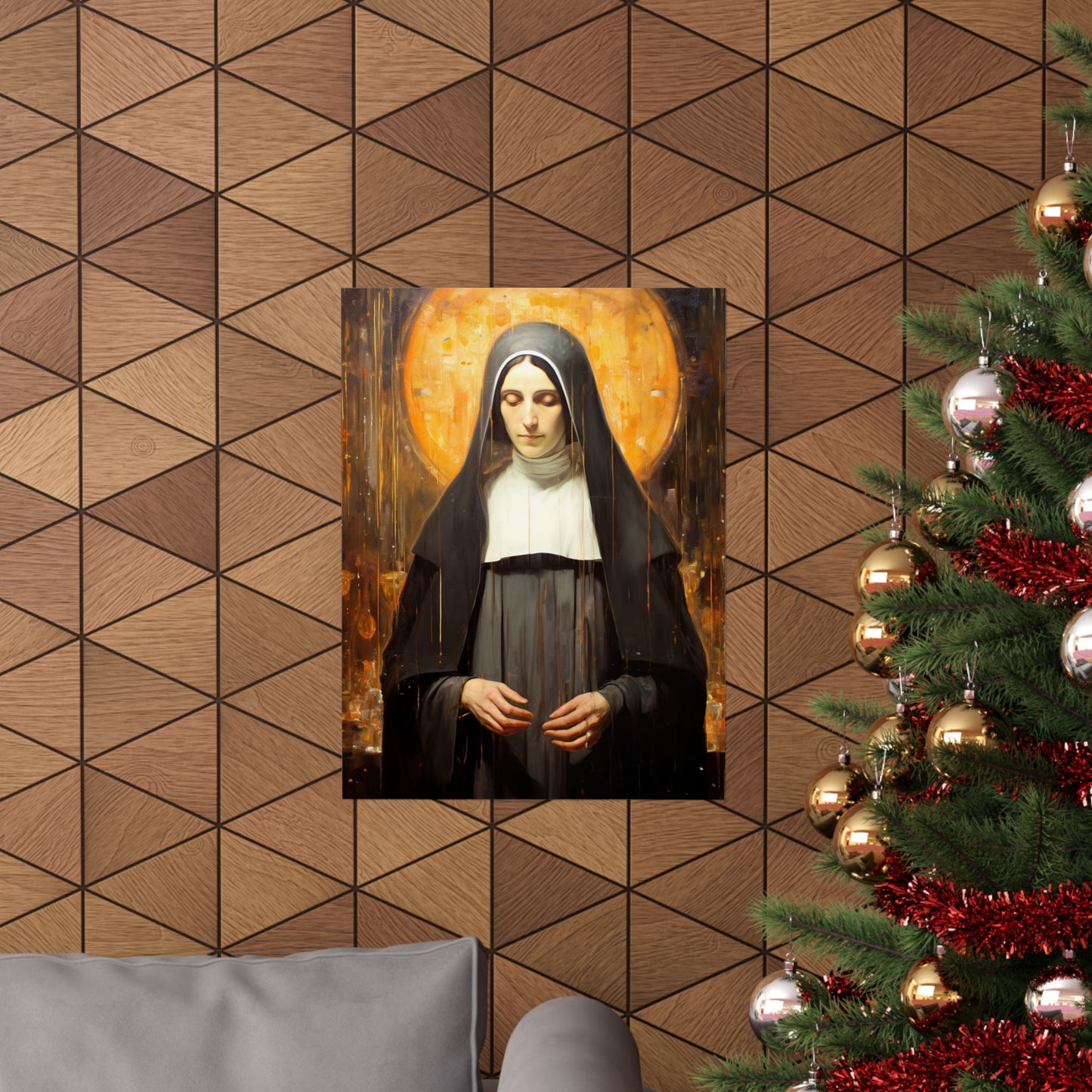 Saint Alice Print - Sanctified Souls Print - Multiple Sizes - Premium Matte Vertical Posters