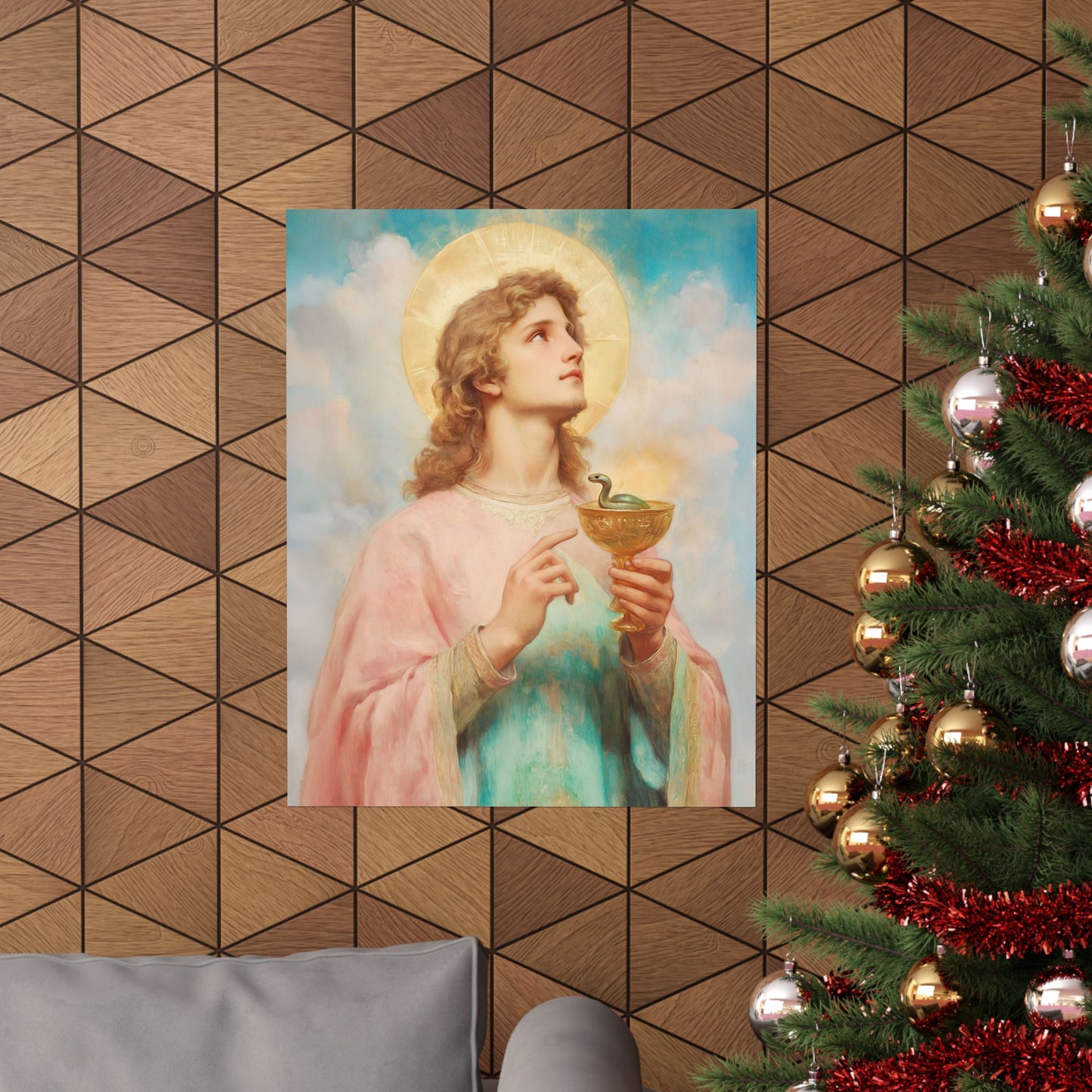 Copy of Saint John the Apostle - Sanctified Souls Print - Multiple Sizes - Premium Matte Vertical Posters