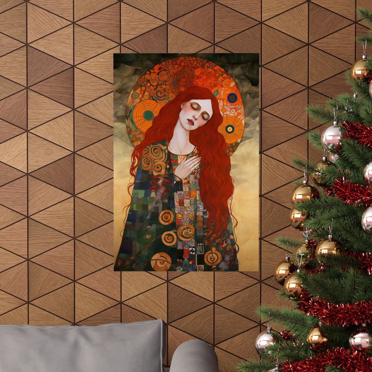 Mystery of Mercy - Saint Mary Magdalene Print - Sanctified Souls Print - Multiple Sizes - Premium Matte Vertical Posters