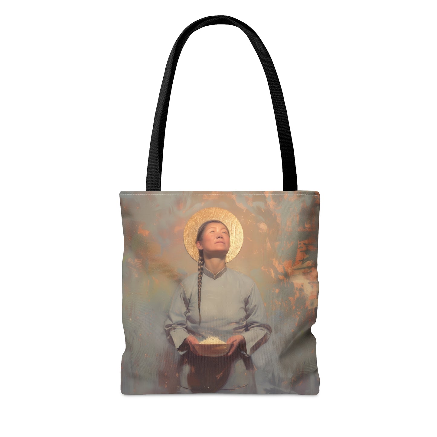 Saint Martha Wang - Chinese Martyr Saint - Tote Bag - Large Medium Small Faith Art Bag - Catholic Faith Purse