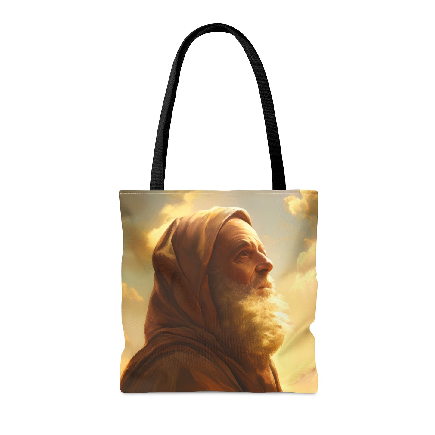Father Abraham - Tote Bag - Large Medium Small Faith Art Bag - Bible Study Faith Purse - Double Sided