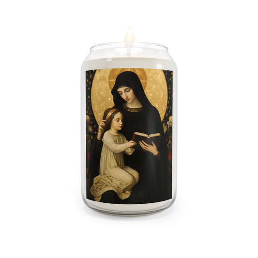 Saint Marcellina - Scented Prayer Candle, 13.75oz - Tall Size - Religious Prayer Candle - Catholic Art