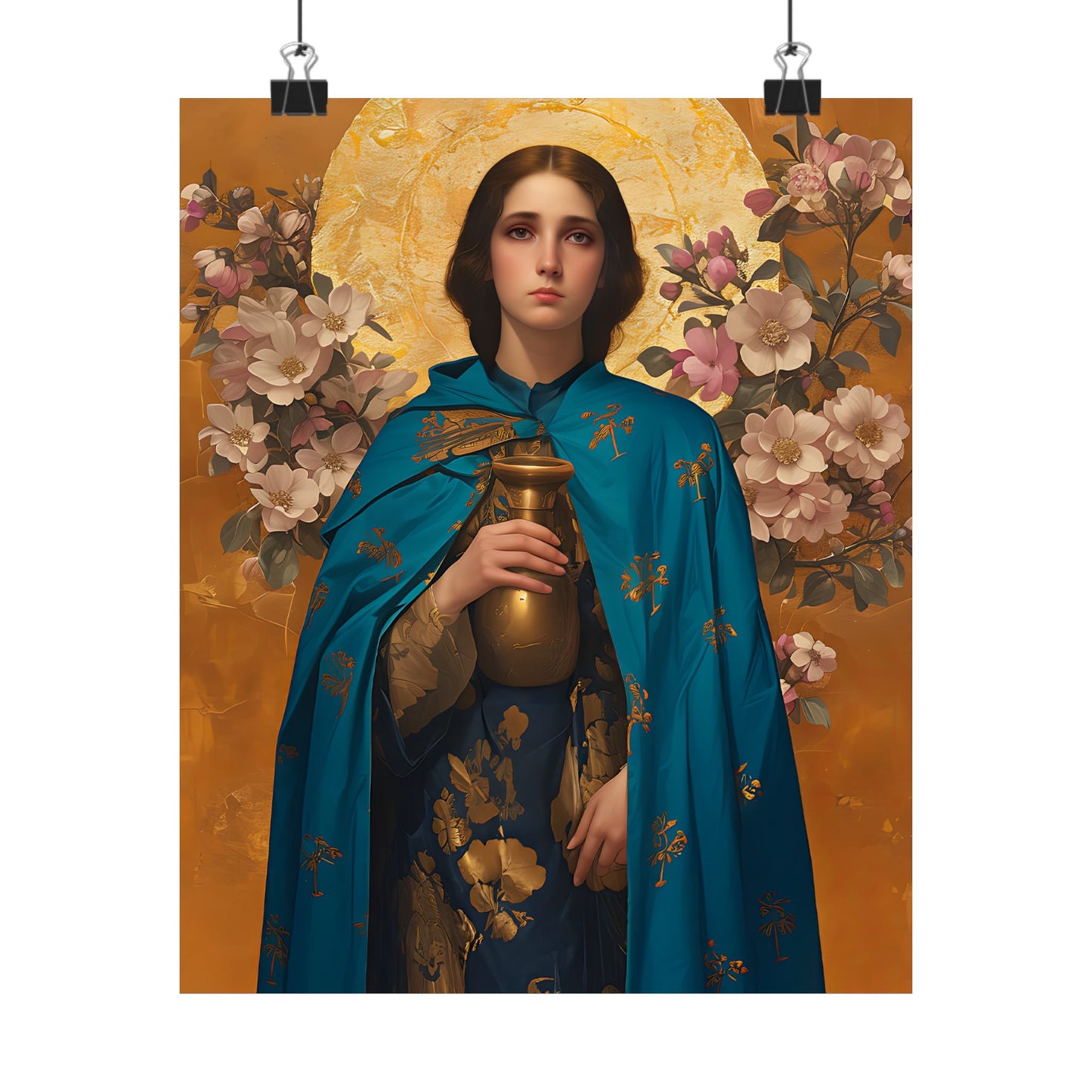Saint Anastasia the Patrician of Alexandria - Sanctified Souls Print - Multiple Sizes - Premium Matte Vertical Posters