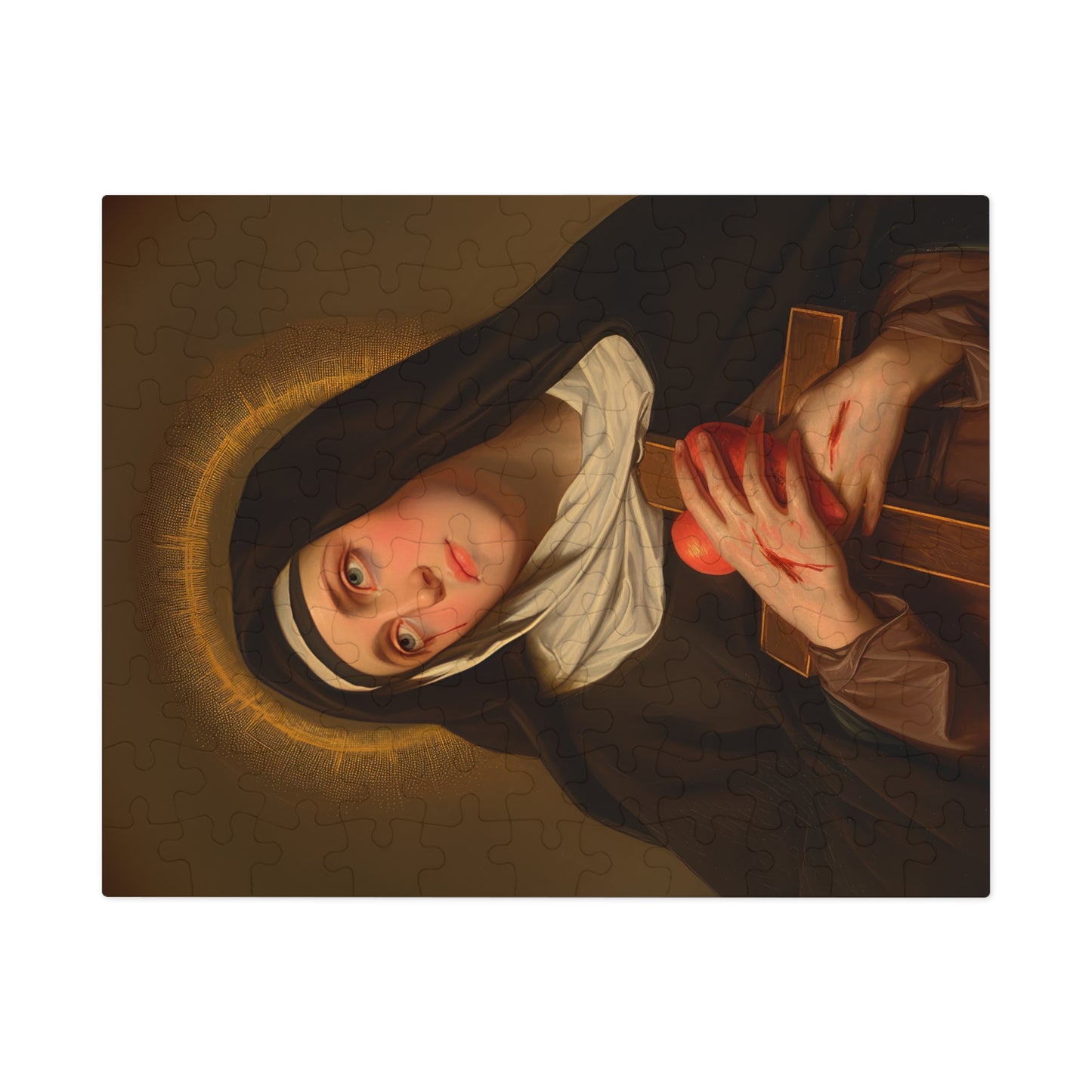 Saint Veronica Giuliani - Puzzle and Keepsake Tin - Religious (30, 110, 252, 500,1000) - Religious Puzzle - Religious