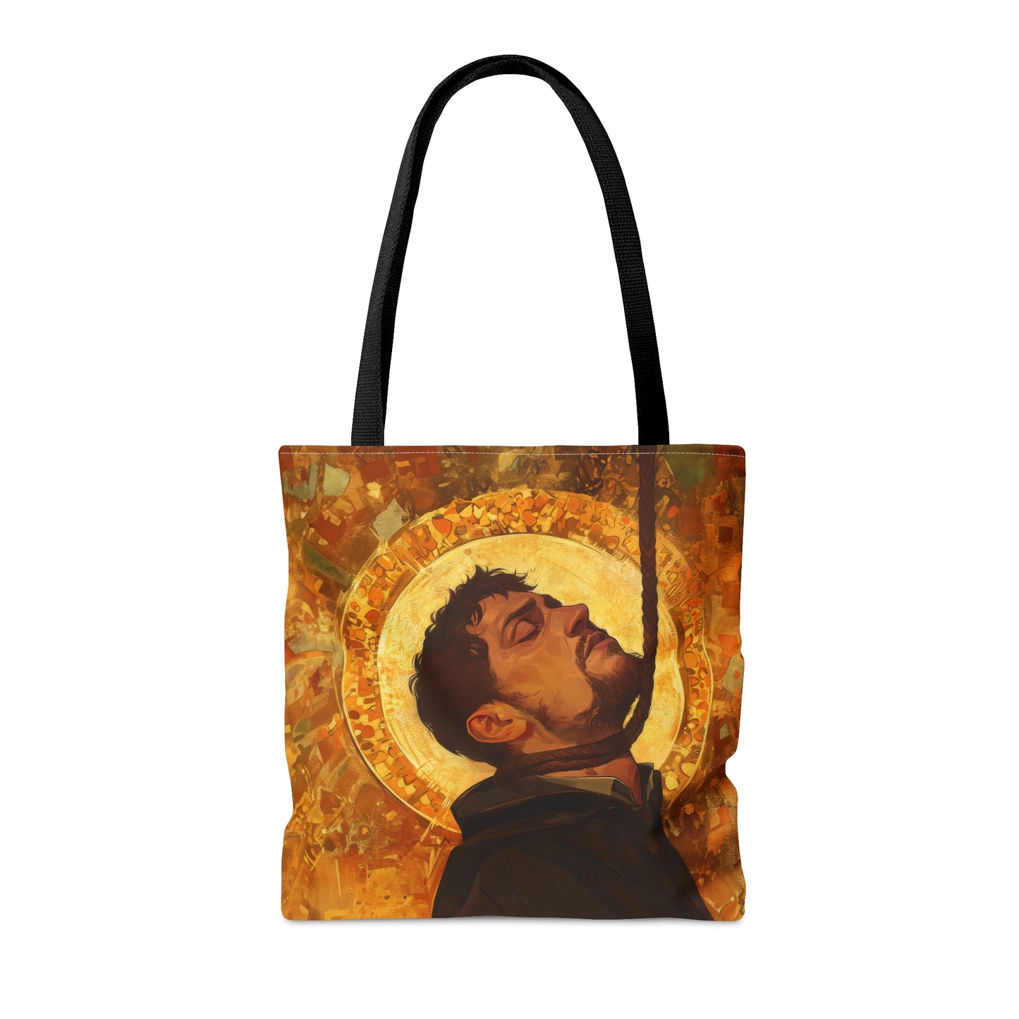 Saint John Ogilvie Tote Bag - Large Medium Small Faith Art Bag - Catholic Faith Purse - Religious Carry All Reusable Tote Bag