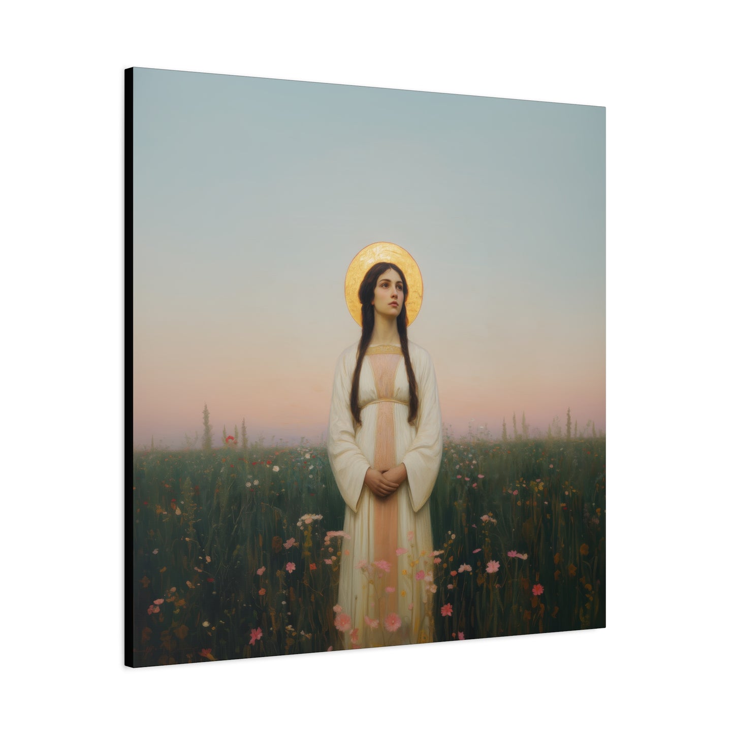 Saint Sabina-  Museum Wrapped Canvas - Sanctified Souls Print - Religious Art for your Home - Catholic Patron Saint Art
