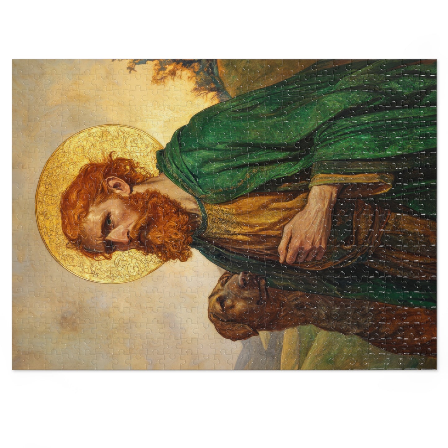 Saint Andrew the Scot - Puzzle and Keepsake Tin - Religious (30, 110, 252, 500,1000) - Religious Puzzle - Gifts for Catholic Families