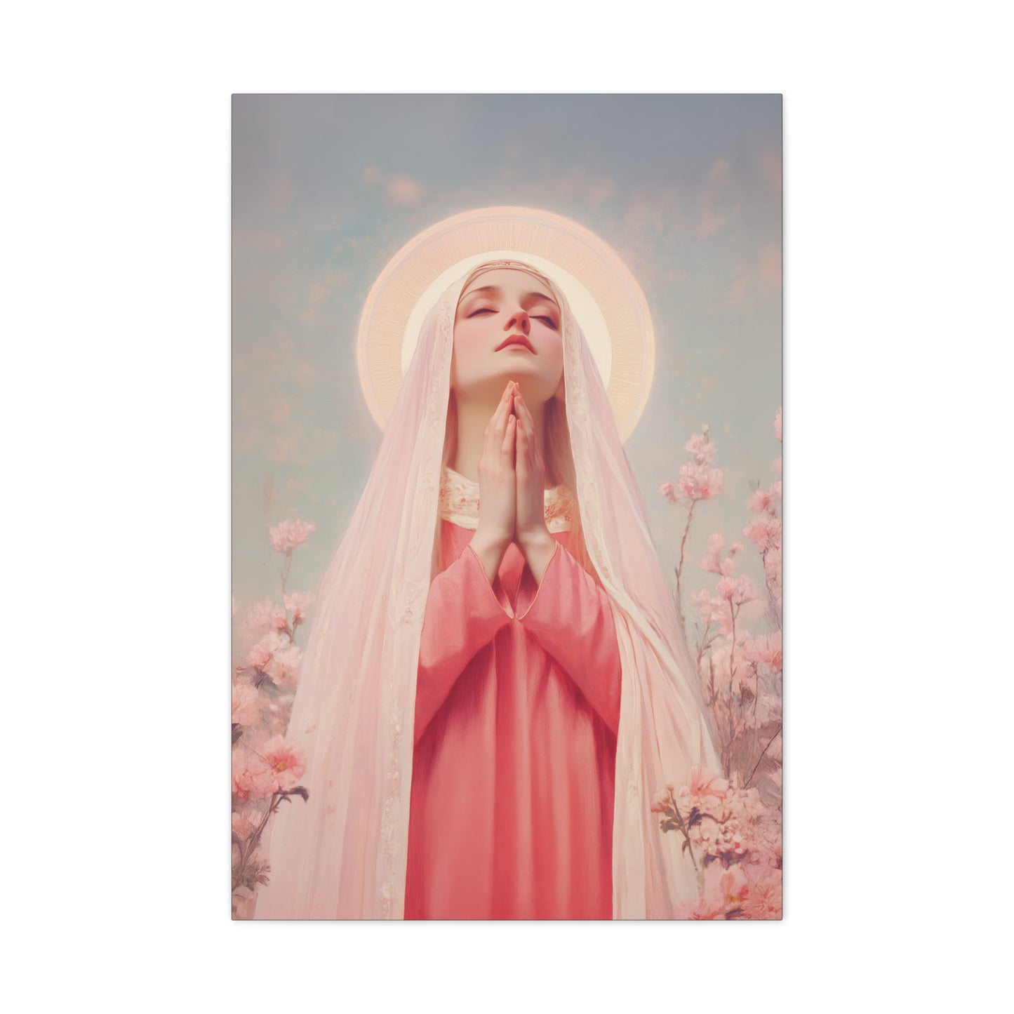 Saint Illuminata - Gallery Wrapped Canvas - Print - Religious Art for your Home - Catholic Art Print