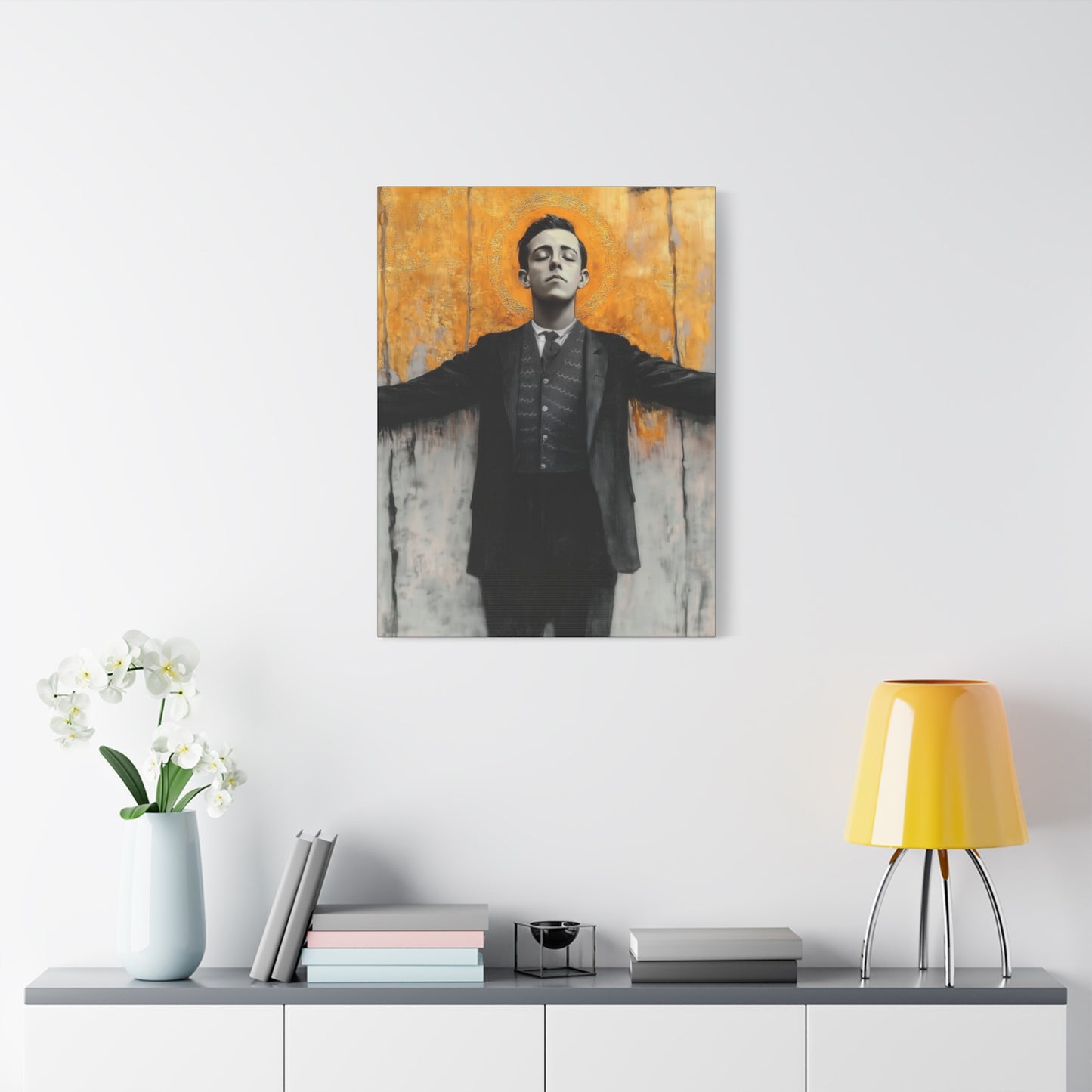 Blessed Miguel Pro- Gallery Wrapped Canvas - Print - Religious Art for your Home - Catholic Saint Art Print - Home Decor - Catholic Art
