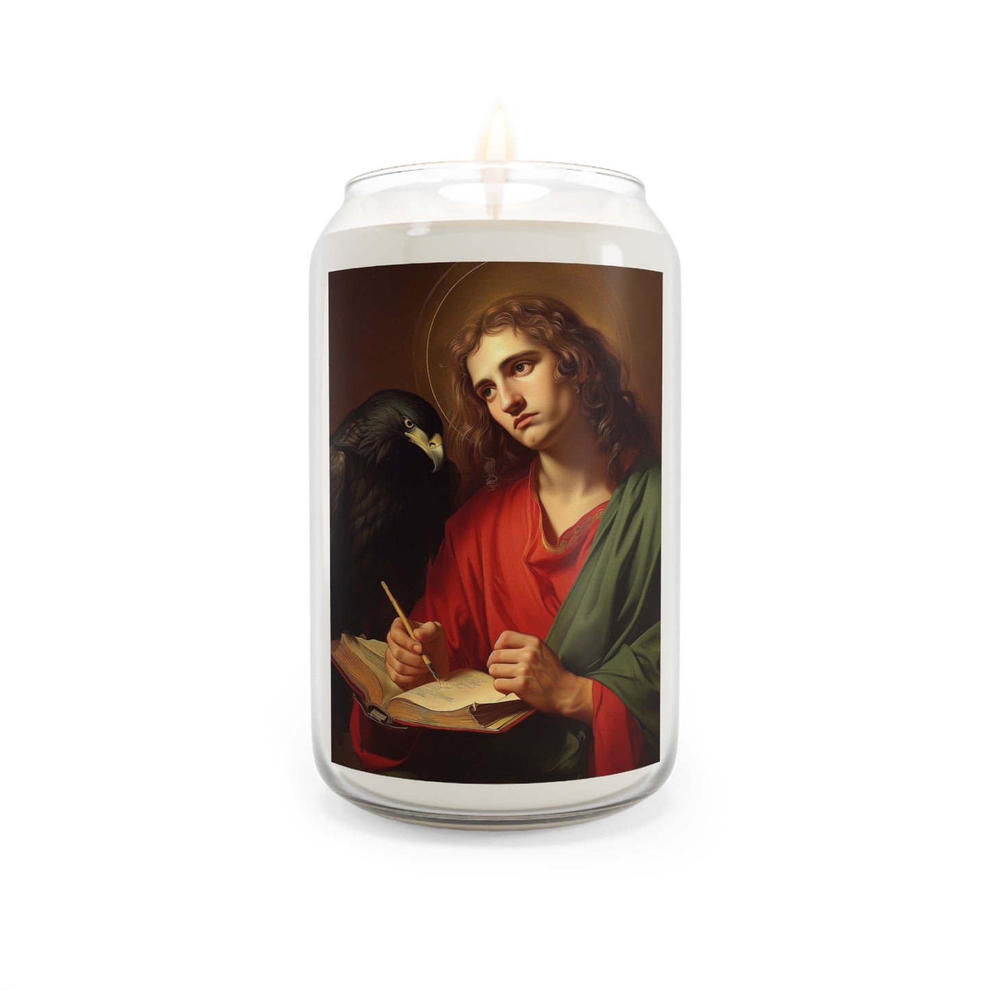 Saint John the Apostle - Scented Prayer Candle, 13.75oz - Tall Size - Religious Prayer Candle - Catholic Art