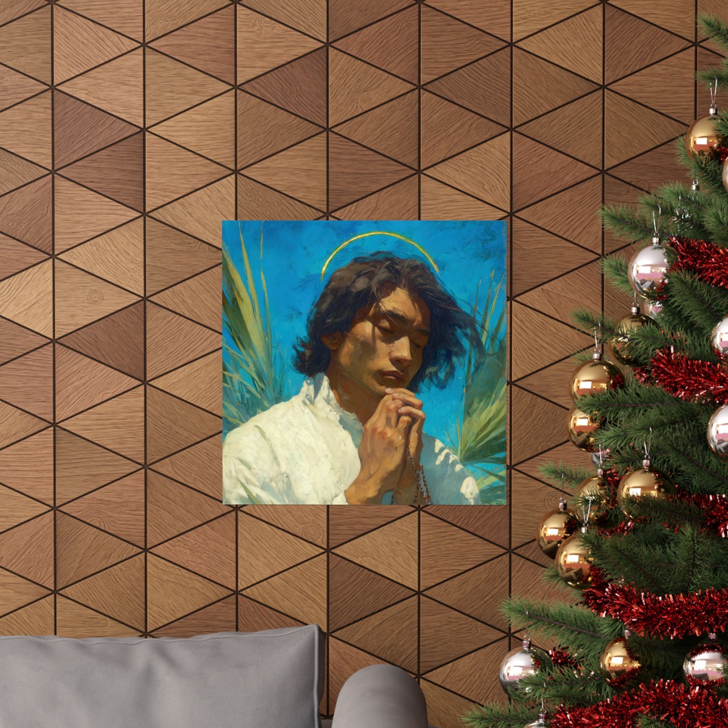 Saint Lorenzo Ruiz -  Catholic Art - Multiple Sizes - Premium Posters - Catholic Art - Christian Home - Catholic Saint Art