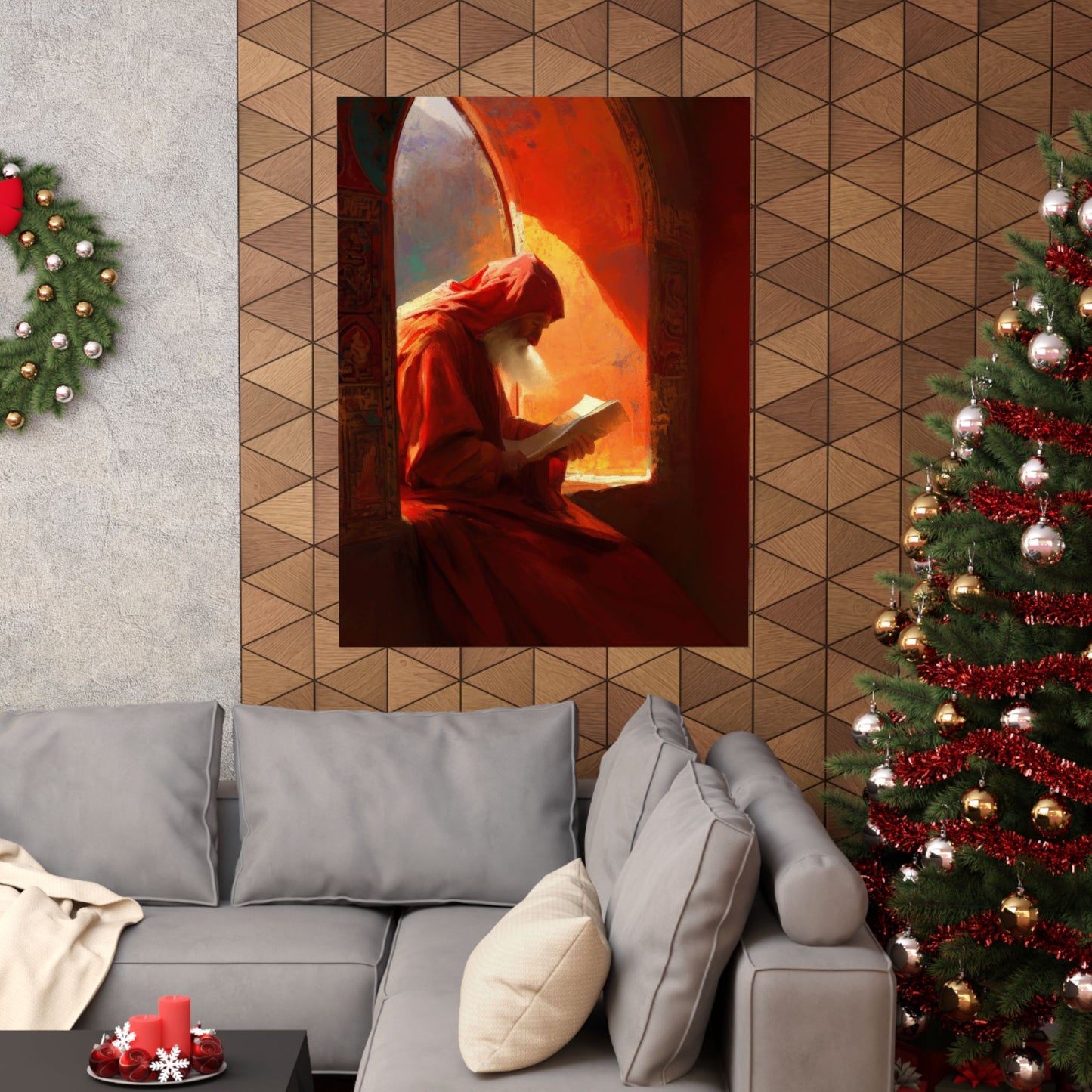 Isaiah and the Promise of the Holy One - Sanctified Souls Print - Multiple Sizes - Premium Matte Vertical Posters