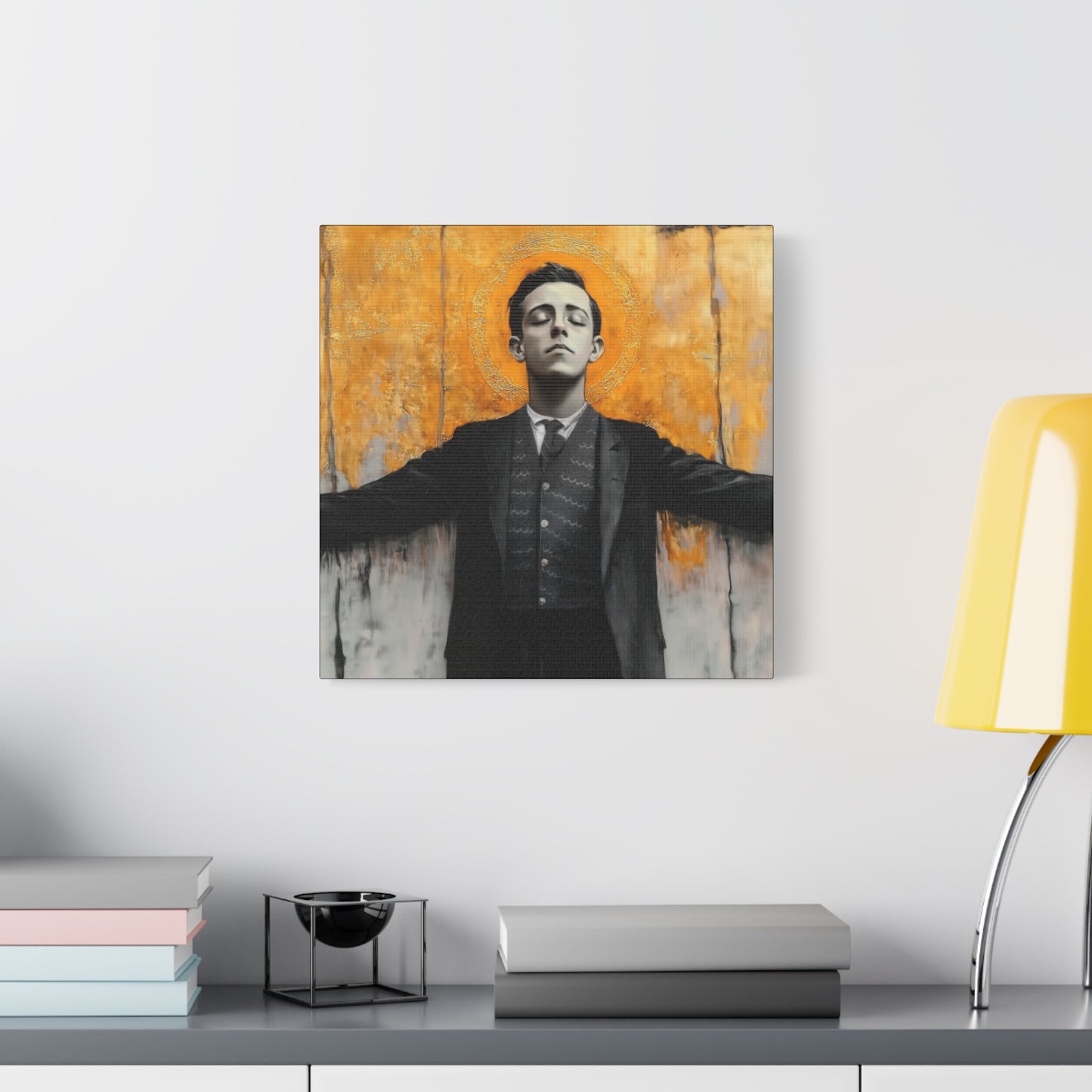 Blessed Miguel Pro- Gallery Wrapped Canvas - Print - Religious Art for your Home - Catholic Saint Art Print - Home Decor - Catholic Art