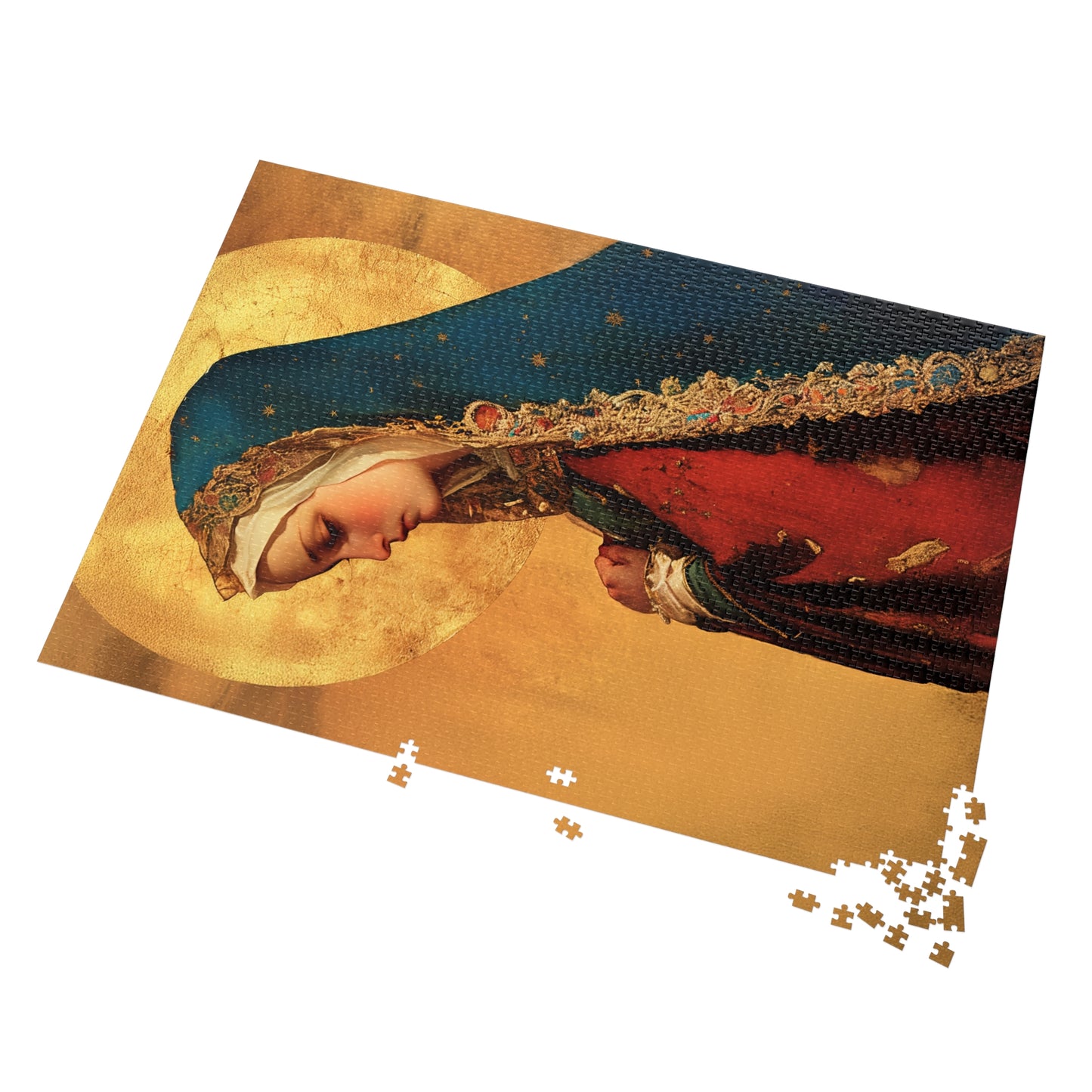 Our Lady of Mercy / Our Lady of Ransom - Puzzle and Tin - Religious Jigsaw Puzzle (30, 110, 252, 500,1000) - Gift Catholic Families