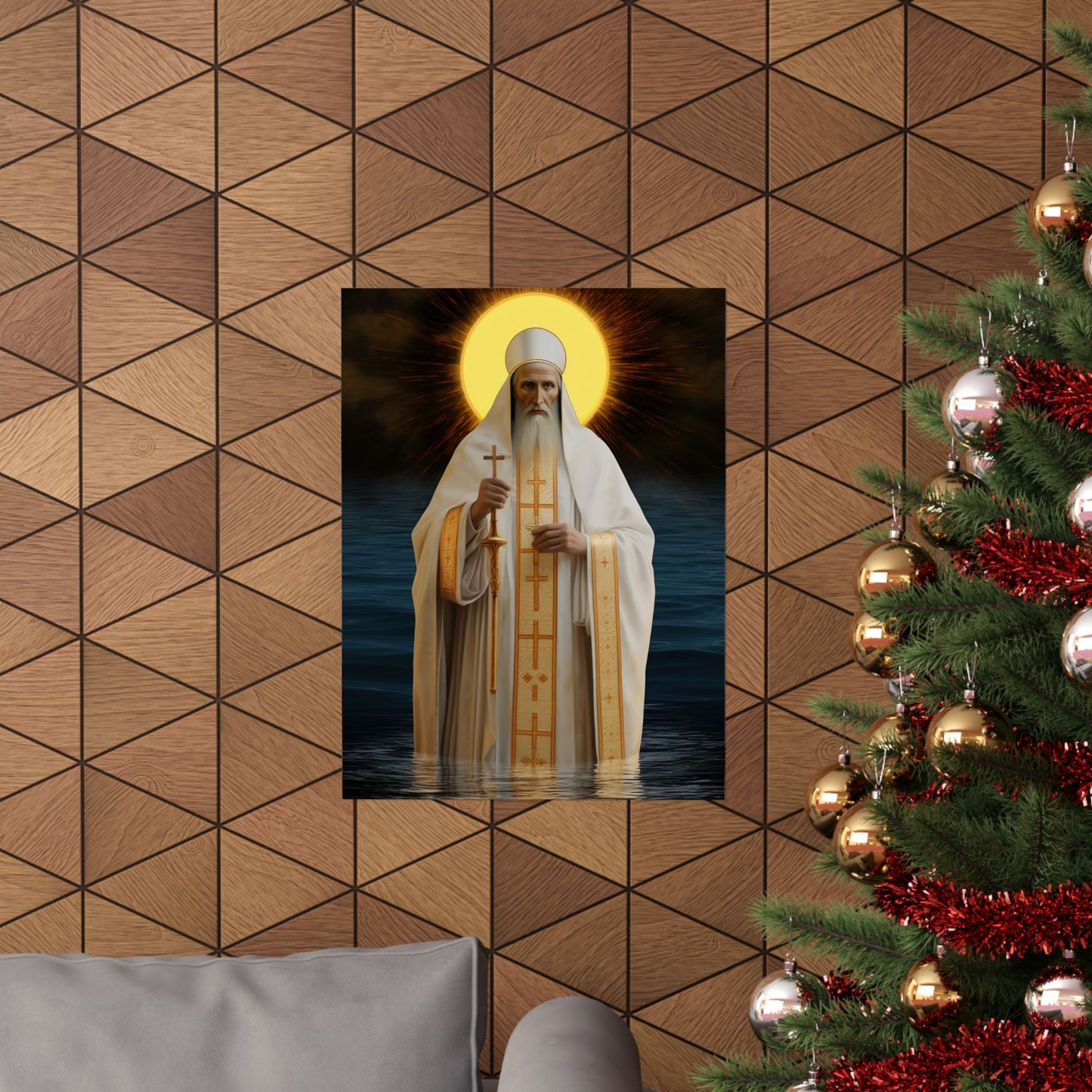 Saint Innocent of Alaska - Sanctified Souls Print - Multiple Sizes - Premium Matte Vertical Posters