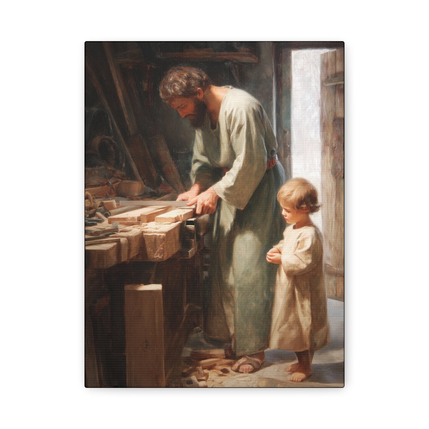 St. Joseph the Worker - Catholic Saint Canvas Print