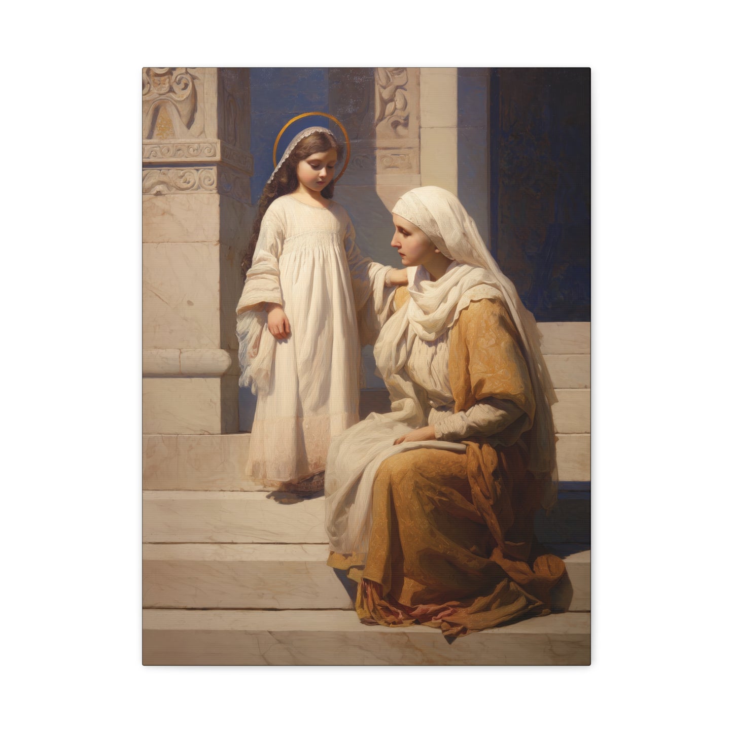 The Feast of the Presentation of the Blessed Mary - Gallery Wrapped Canvas - Print - Religious Art for your Home - Catholic