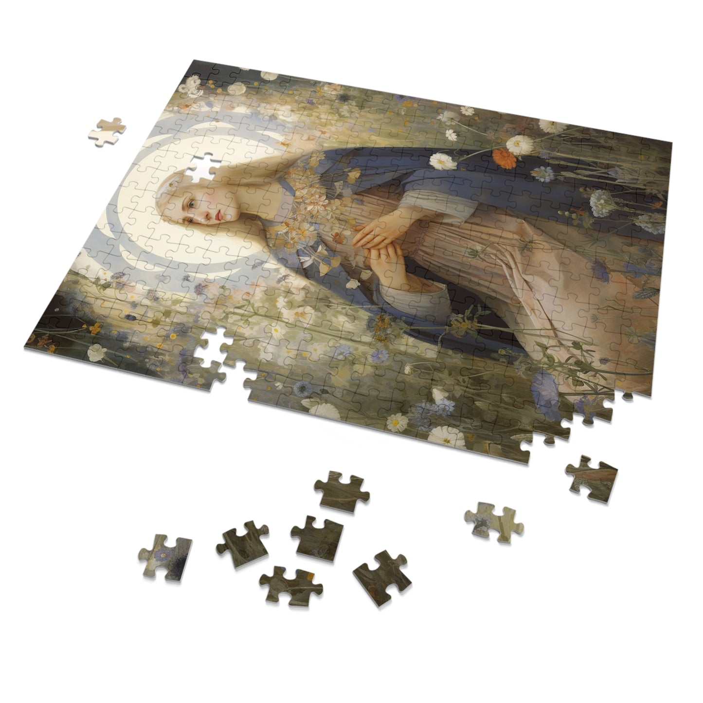 Saint Hildegarde - Puzzle and Keepsake Tin - Religious Jigsaw Puzzle (30, 110, 252, 500,1000-Piece) - Religious Puzzle