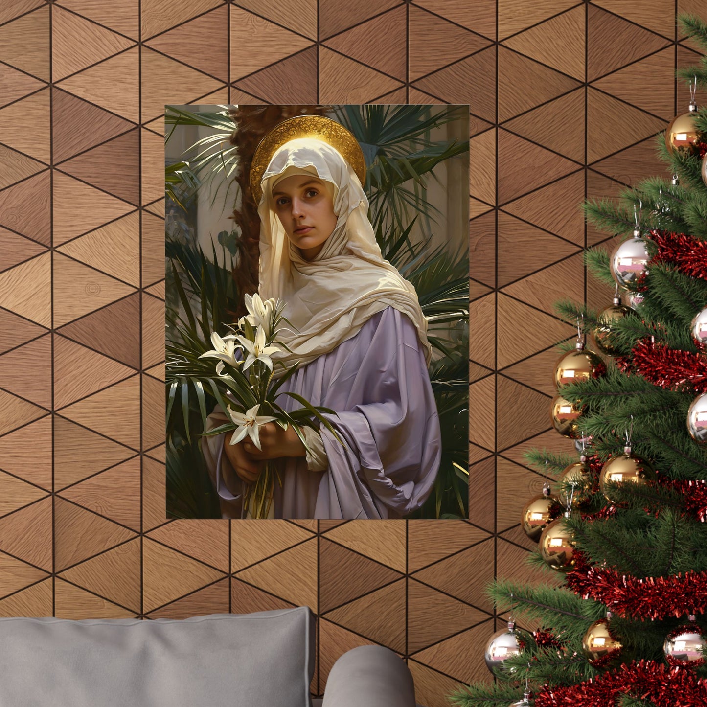 Saint Adele - Sanctified Souls Print - Multiple Sizes - Premium Matte Vertical Posters