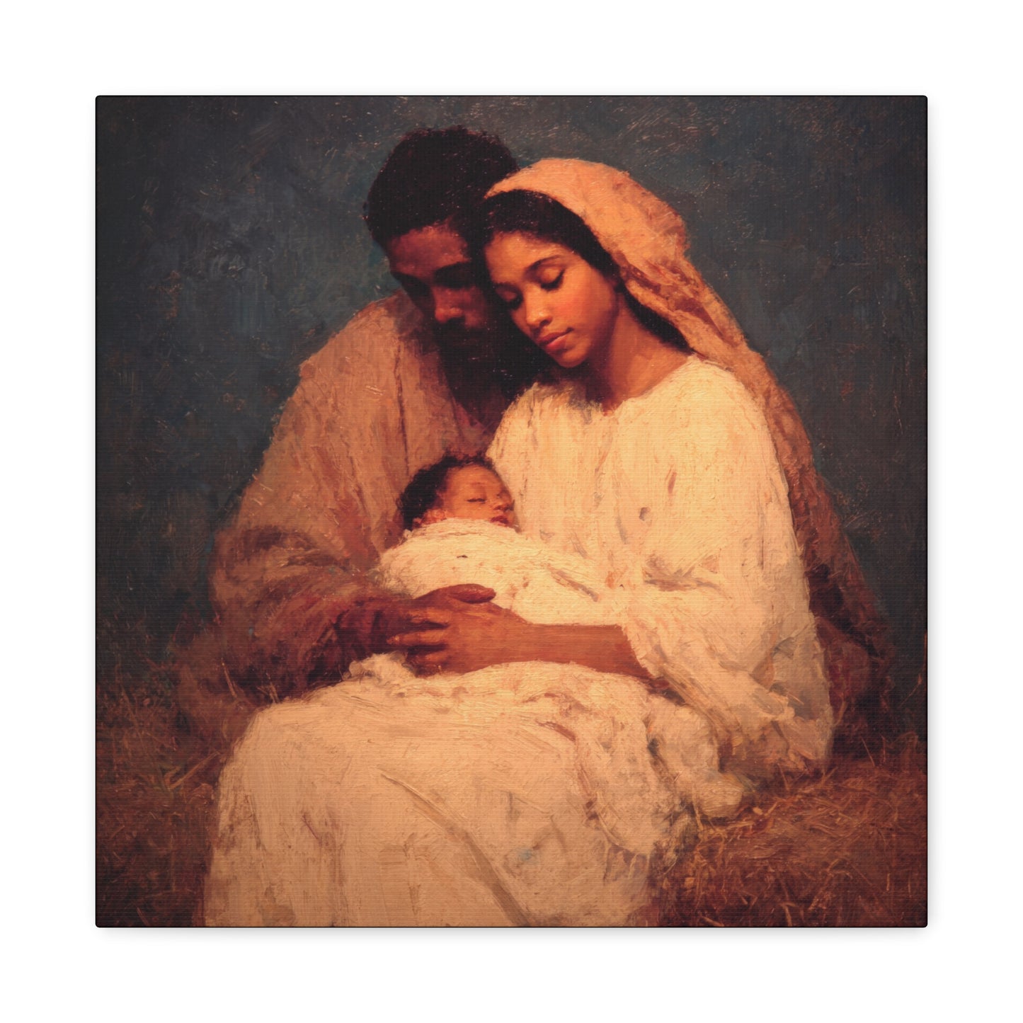 Love Made Visible in the Holy Family - Gallery Wrapped Canvas - Print - Religious Art for your Home - Catholic