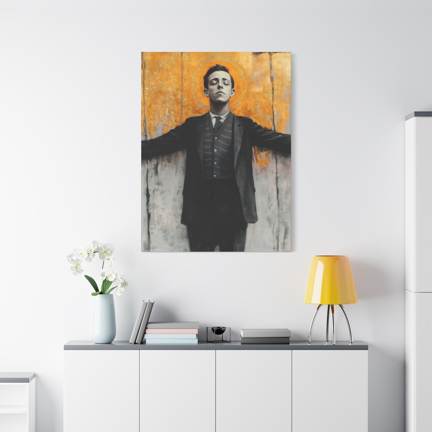Blessed Miguel Pro- Gallery Wrapped Canvas - Print - Religious Art for your Home - Catholic Saint Art Print - Home Decor - Catholic Art