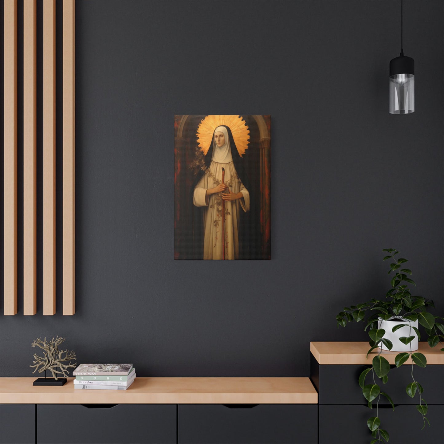 Saint Margaret of Castello - Museum Wrapped Canvas - Sanctified Souls Print - Religious Art for your Home - Blessed Margaret of Castello