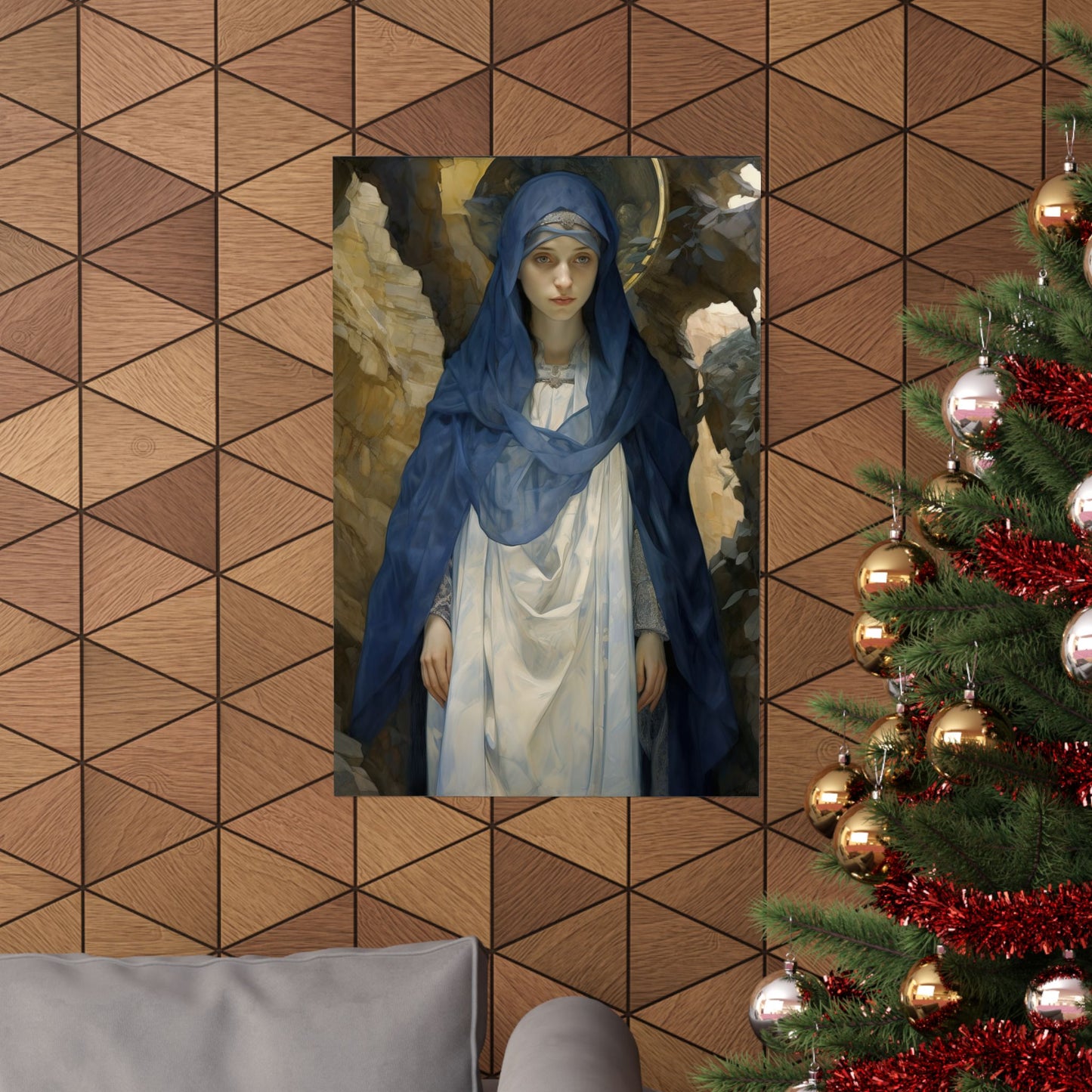 Saint Pelagia - Sanctified Souls Print - Multiple Sizes - Premium Matte Vertical Posters