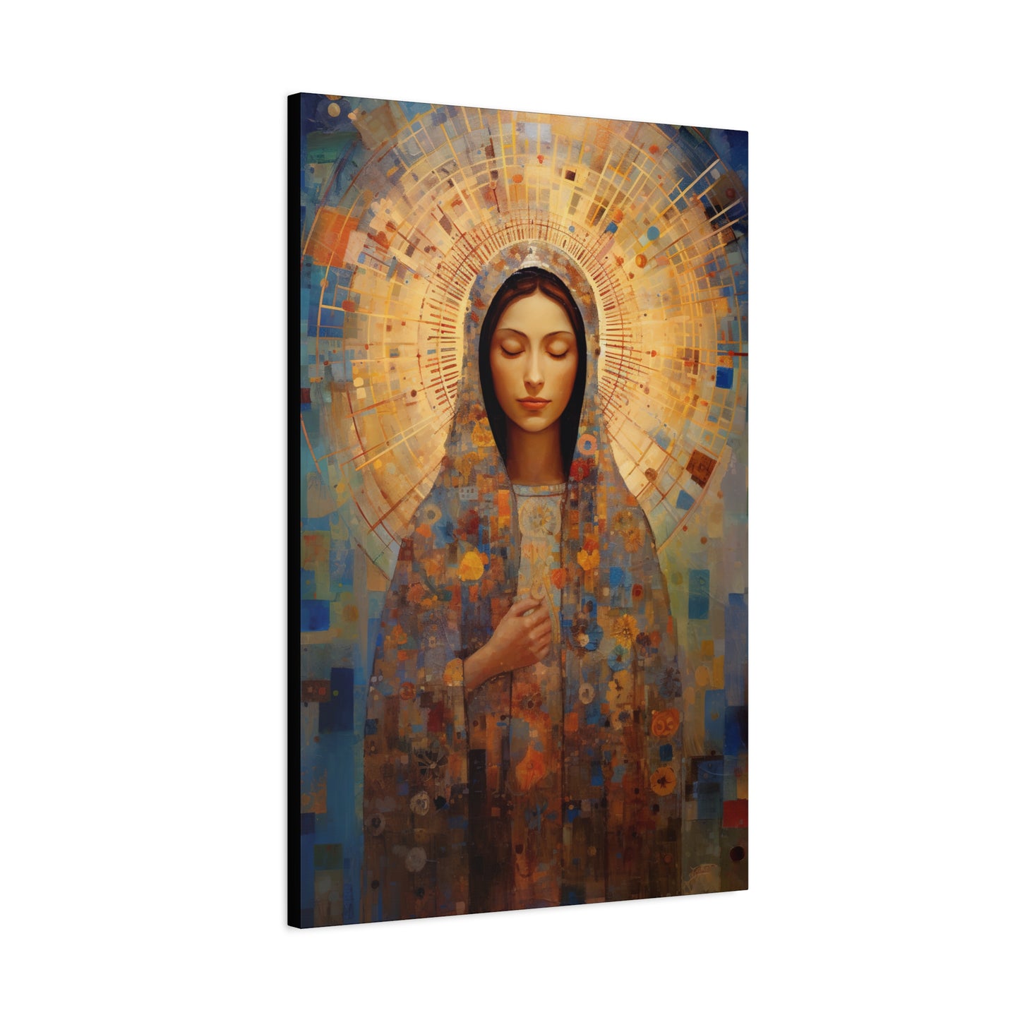The Virgin of the Americas : Our Lady of Guadalupe Museum Wrapped Canvas Print - Multiple Sizes - Catholic Home art