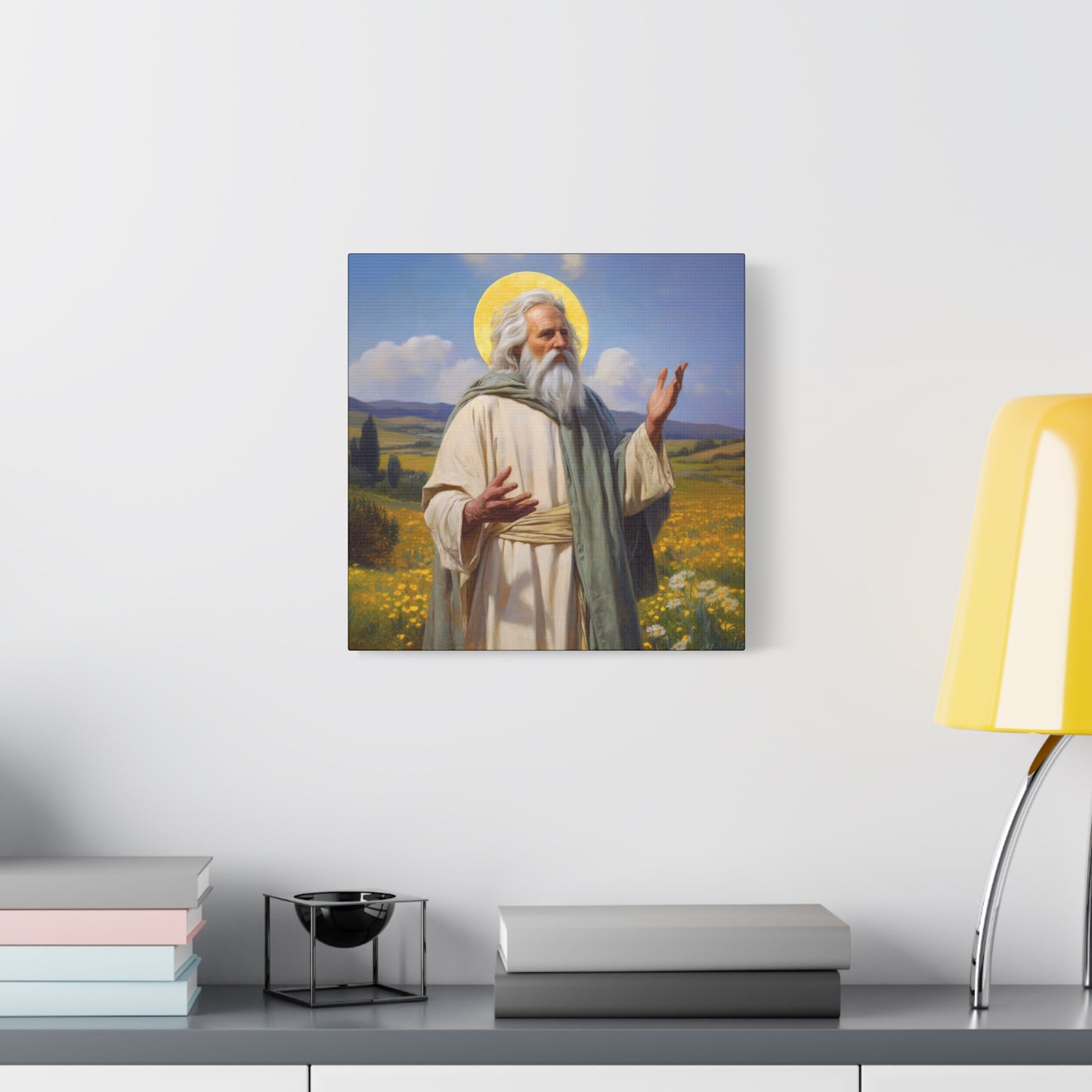 Saint Hilary of Arles - Gallery Wrapped Canvas - Print - Religious Art for your Home - Catholic Art Print