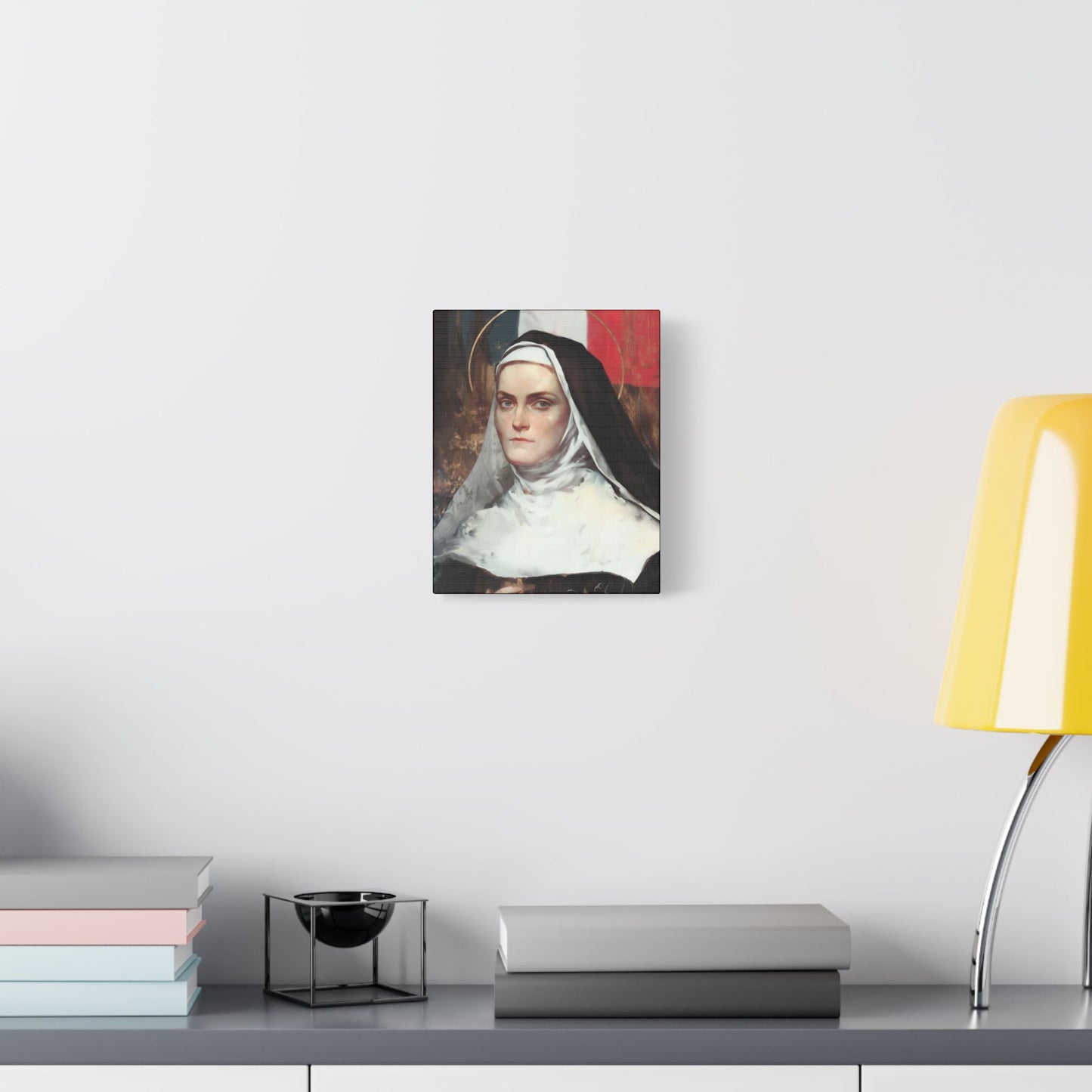 Saint Jeanne-Antide Thouret - Museum Wrapped Canvas - Print - Religious Art for your Home - Christian print - Prayer Room Art - Catholic